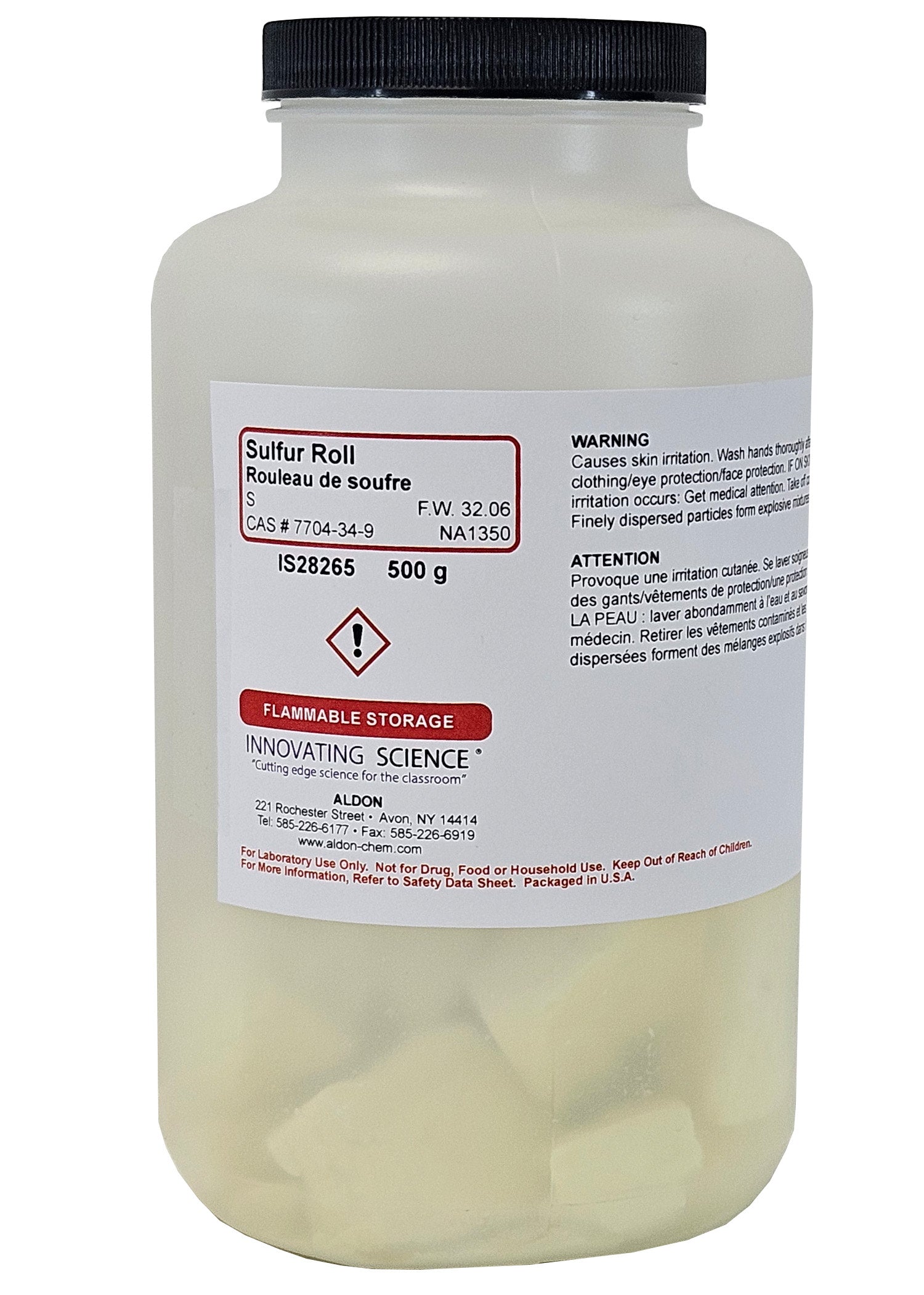 Sulfur Roll, 500g