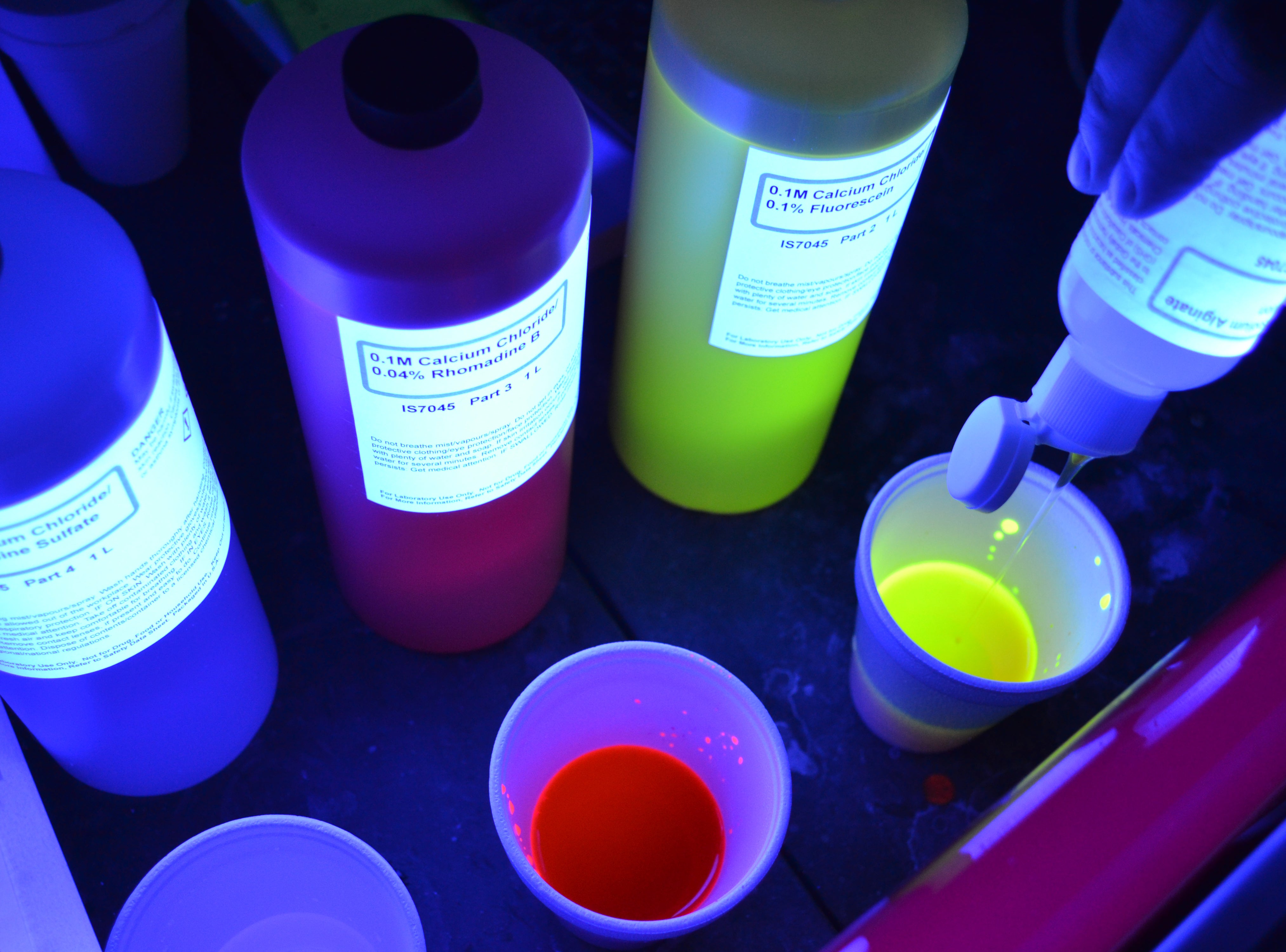 Fluorescent Worms Polymer Chemistry Kit