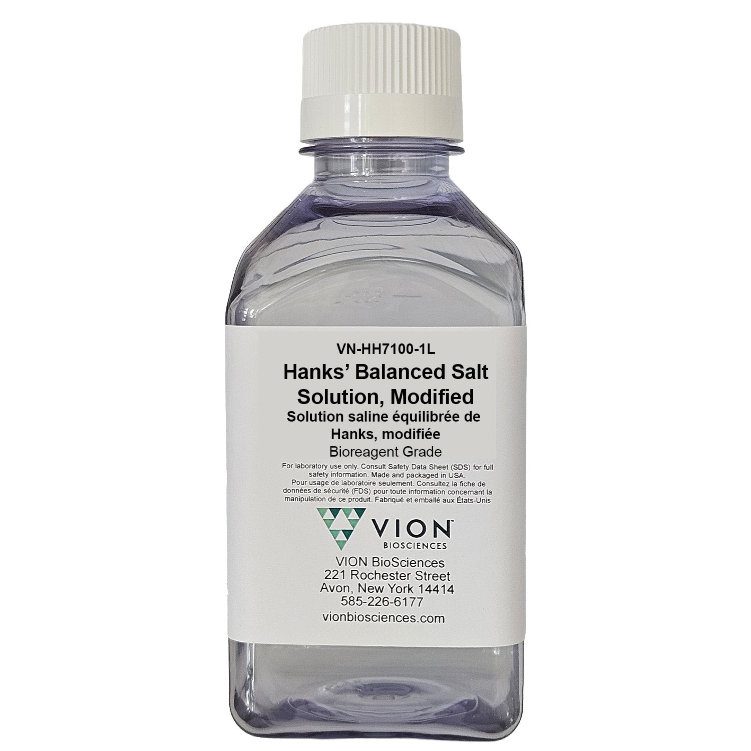 Modified Hanks' Balanced Salt Solution (HBSS)