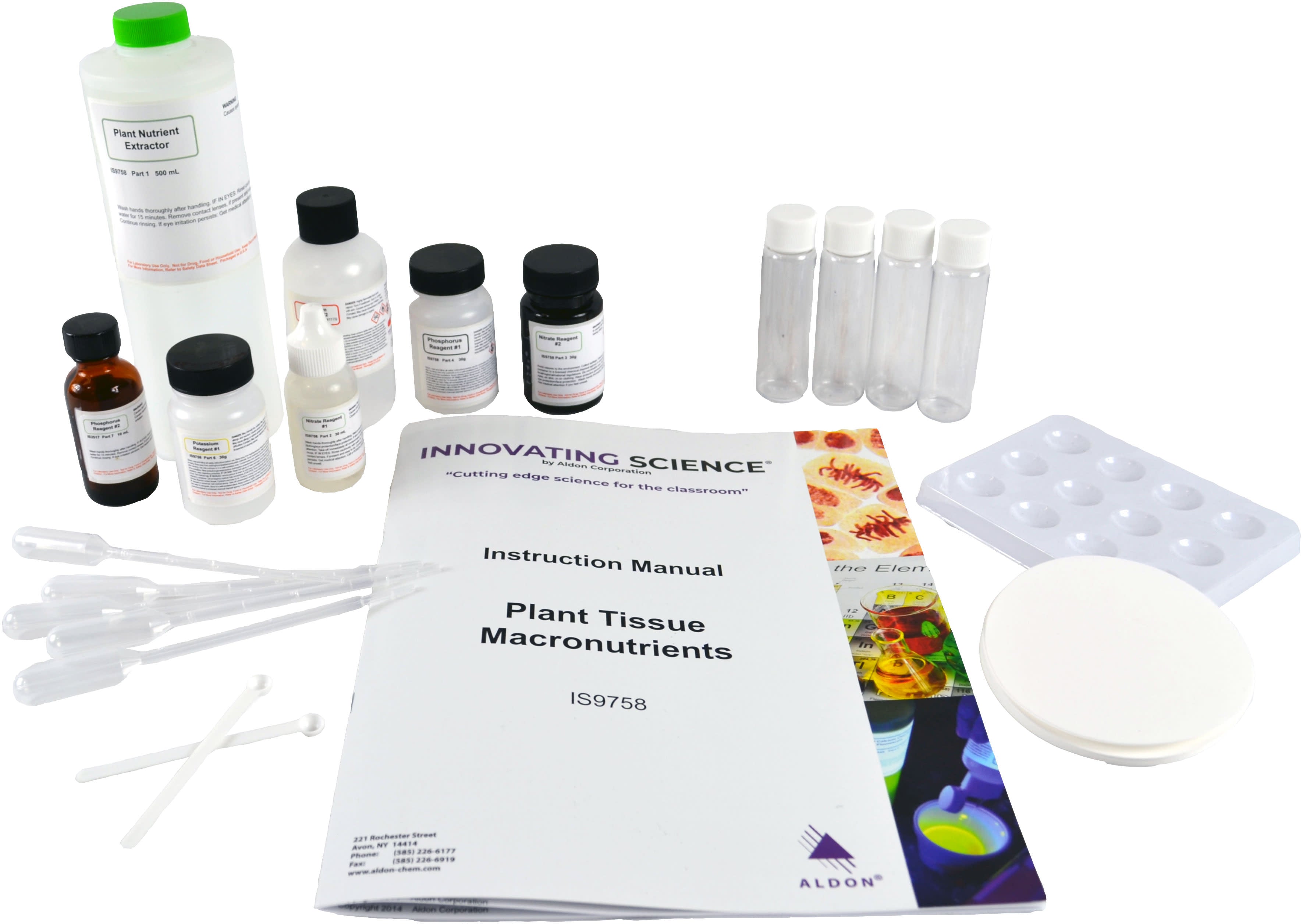 Plant Tissue Macronutrient NPK Analysis Kit