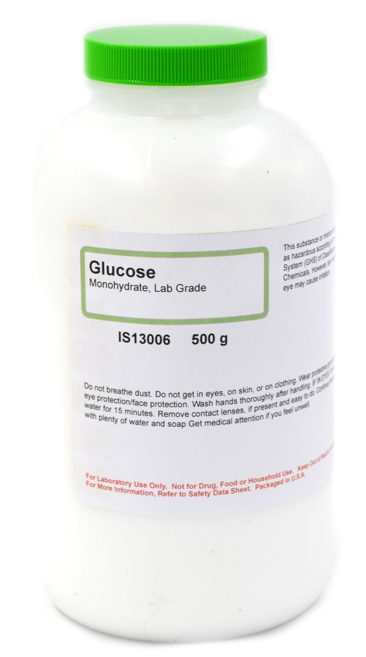 Laboratory Grade Glucose Monohydrate, 500g