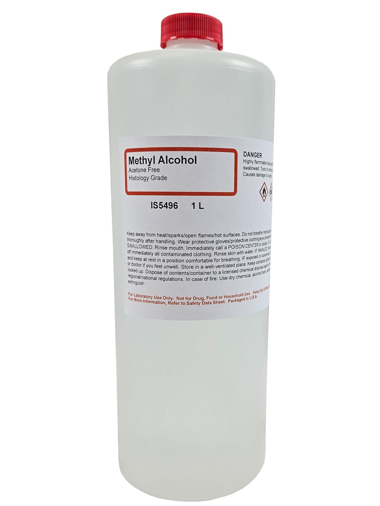 Methanol, Absolute, 1L ?Çô Histology Grade for Tissue Dehydration and Staining