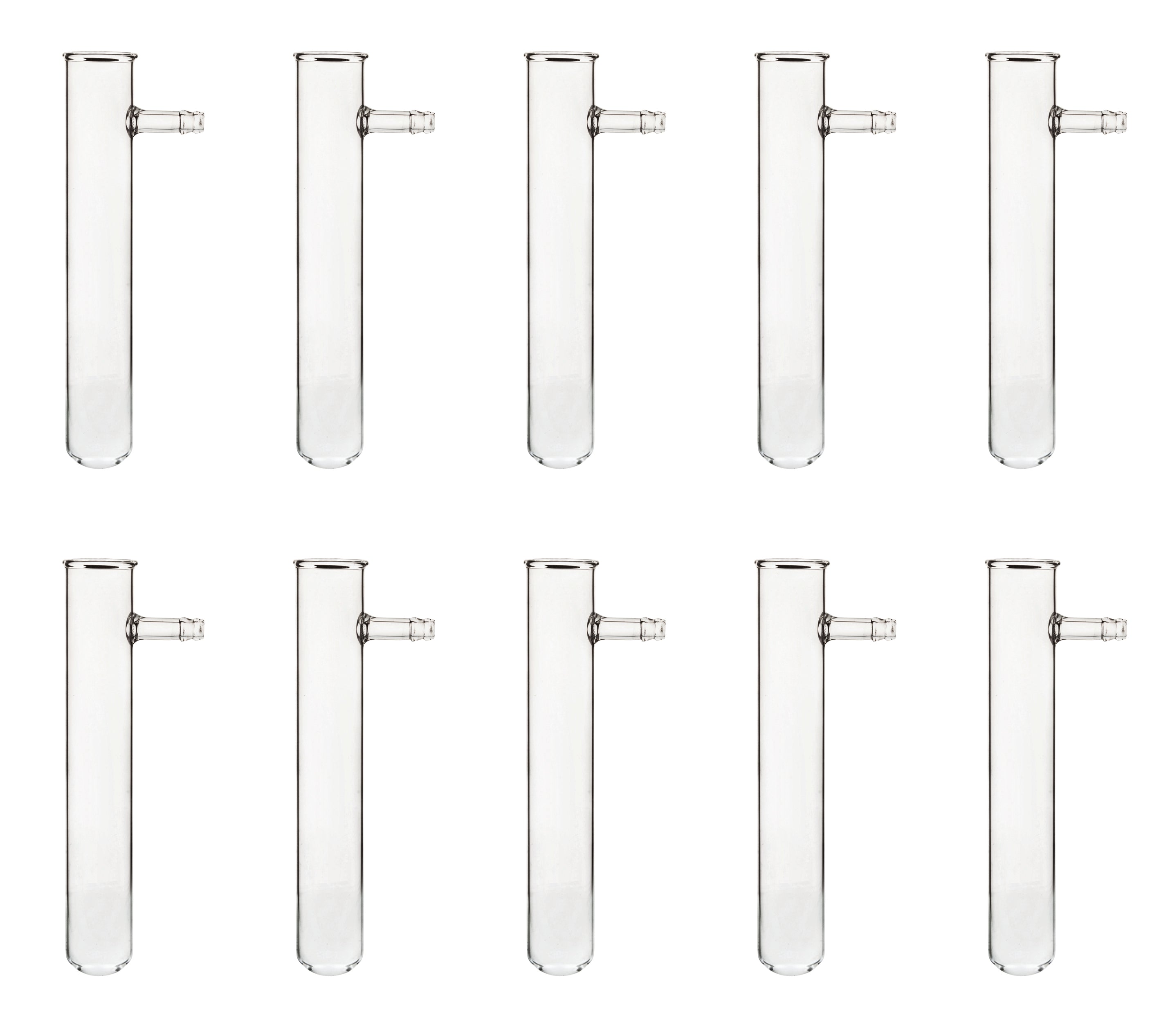 Borosilicate Glass Test Tube with Side Arm, 24mm