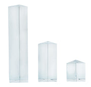 Equilateral Acrylic Prism Set, 3-Piece