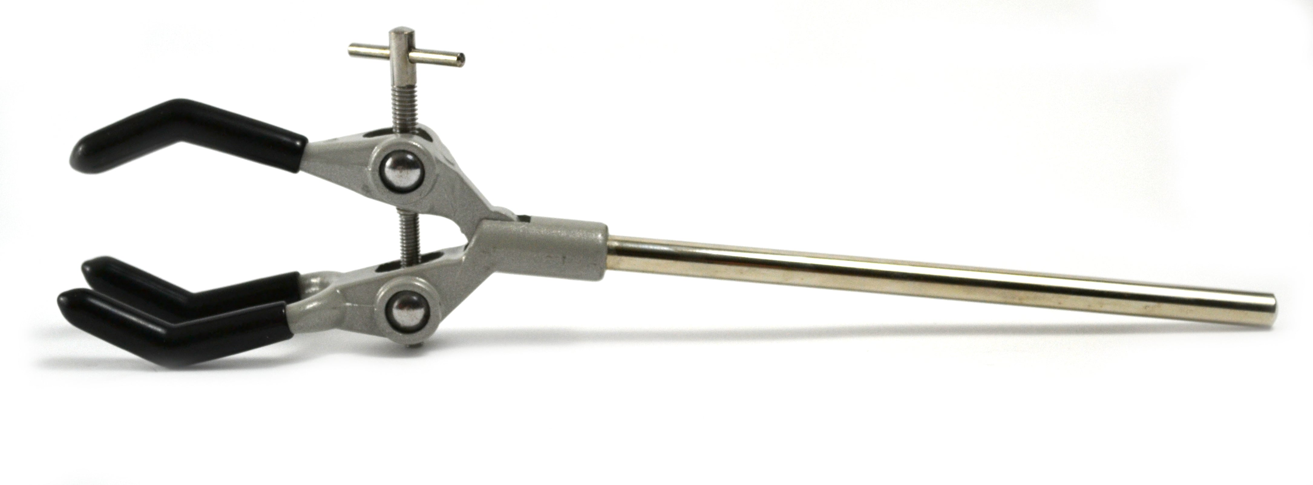 3-Prong Powder-Coated Clamp, 10" Length