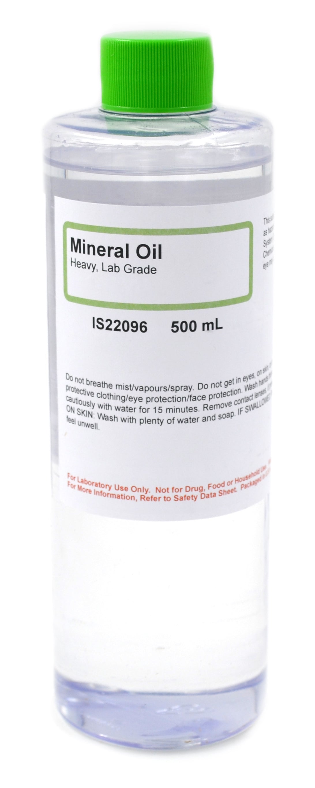 Laboratory Grade Heavy Mineral Oil, 500mL