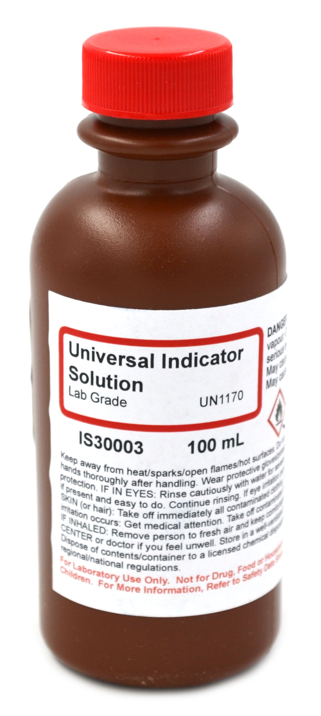 Universal Indicator Solution, 100mL, Laboratory Grade