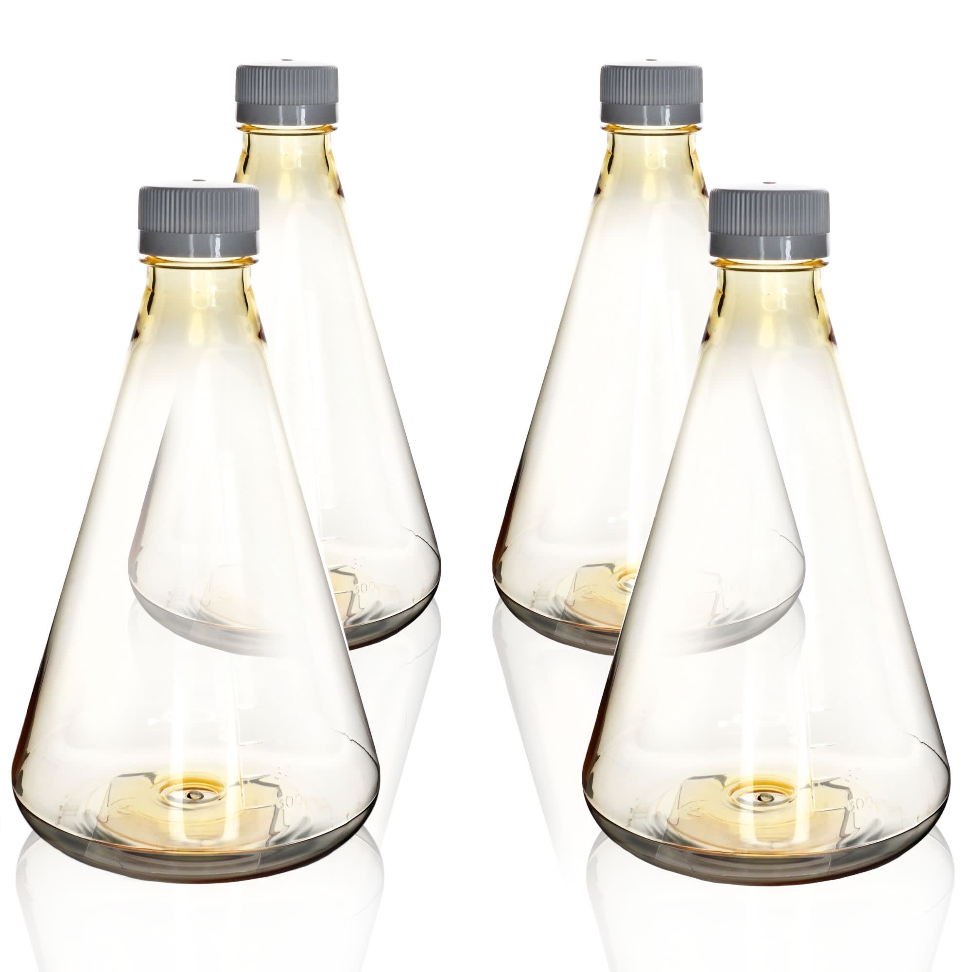 Sterile Flat Bottom Polycarbonate Erlenmeyer Flask, 2L