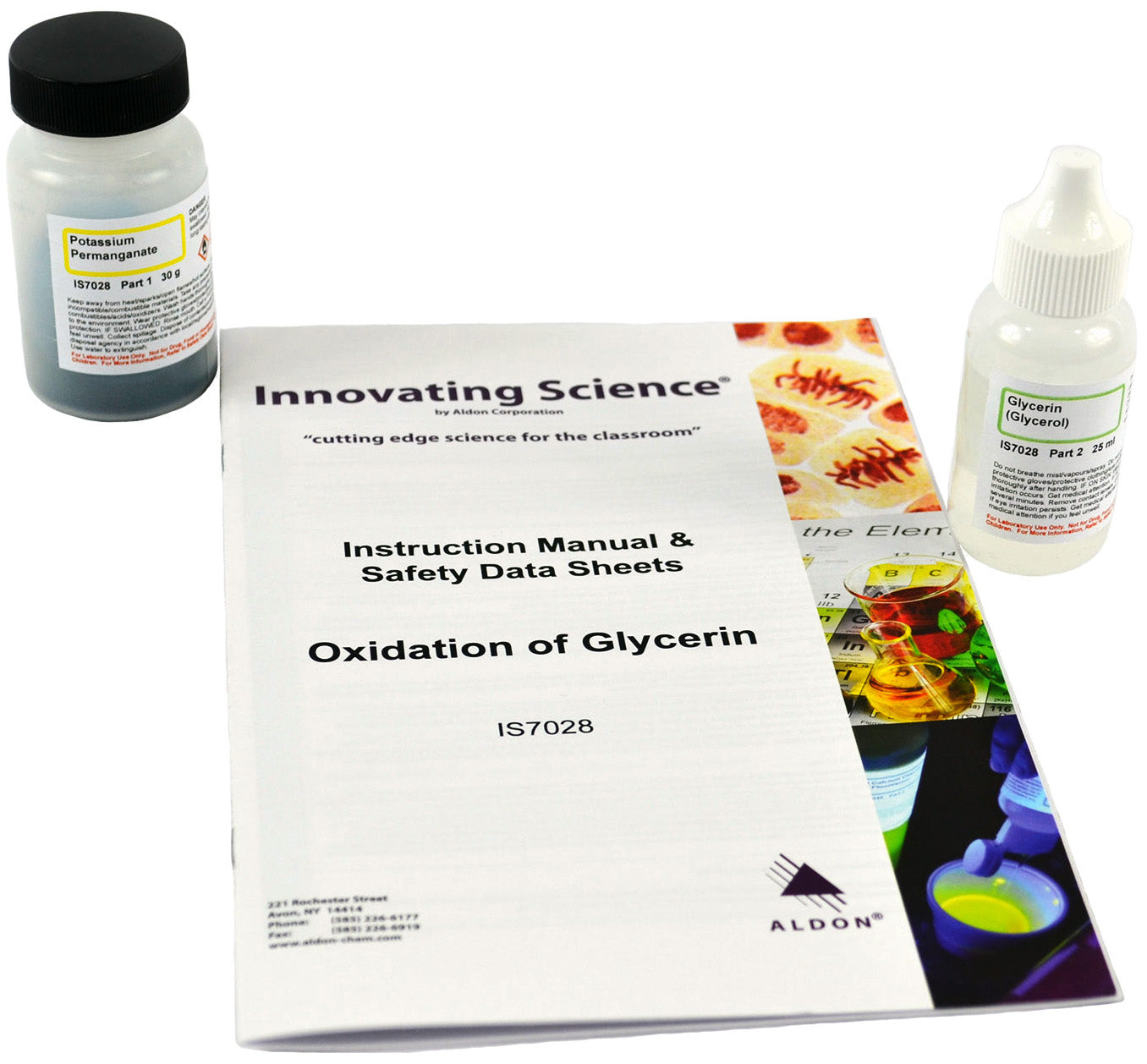 Oxidation of Glycerin Chemistry Demonstration Kit