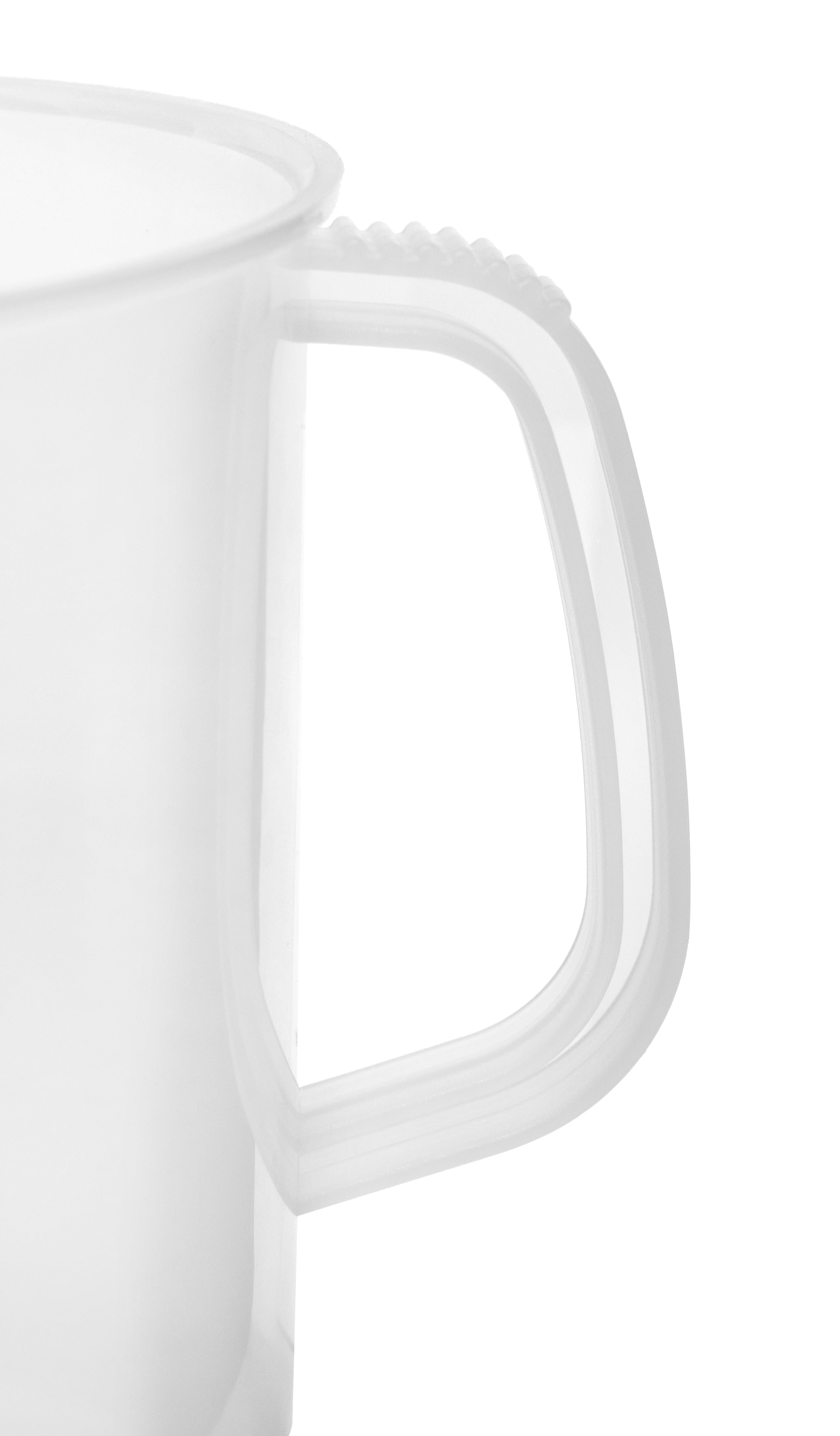 Short Form Polypropylene Measuring Pitcher Set, 2-Piece, 1L and 2L
