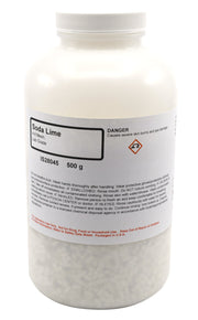 Laboratory Grade Soda Lime, 4-8 Mesh, 500g