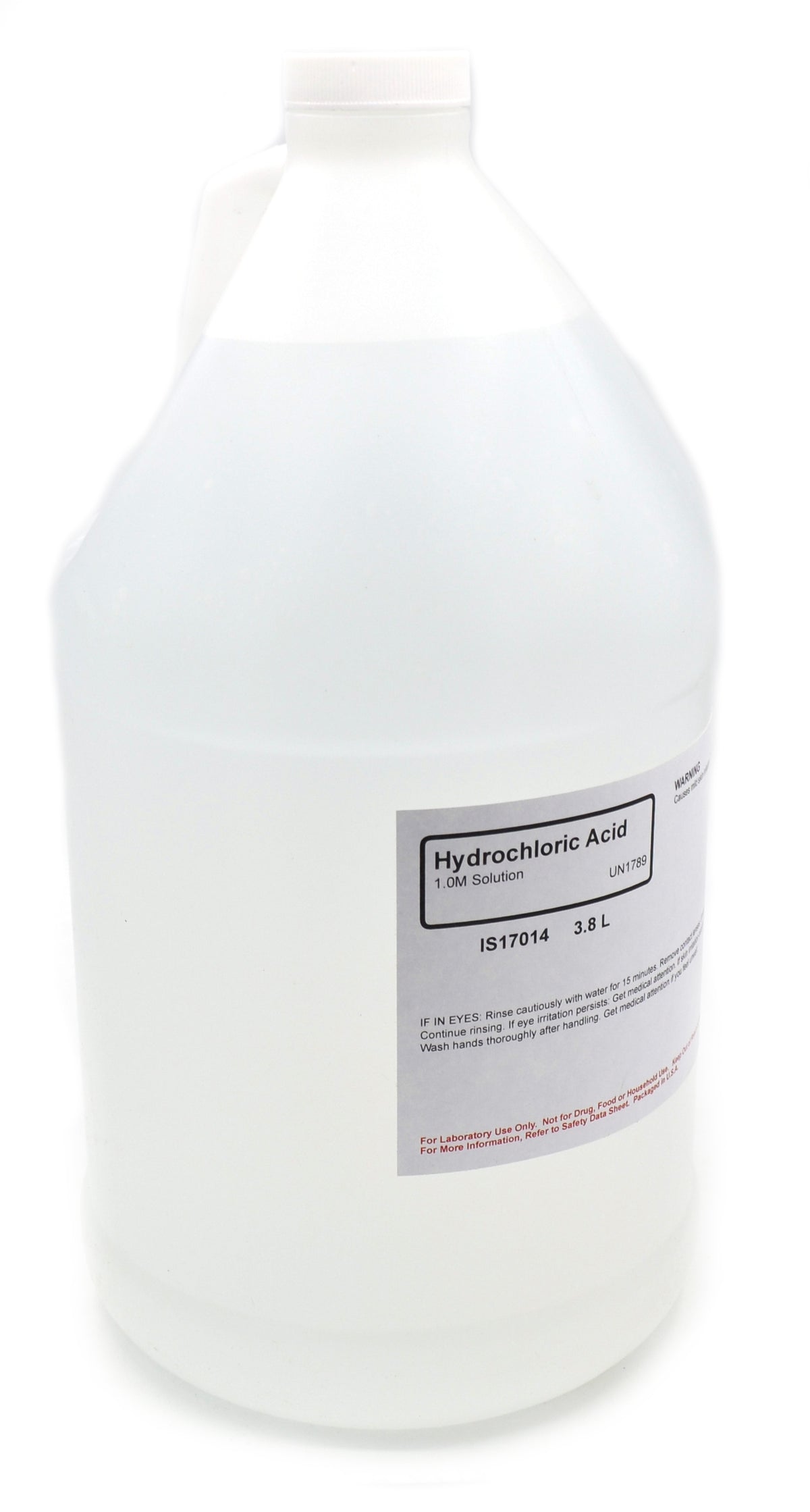 1.0M Hydrochloric Acid Solution, 3800mL - The Curated Chemical Collection
