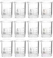 Low Form Borosilicate Glass Beaker with Spout, 25mL
