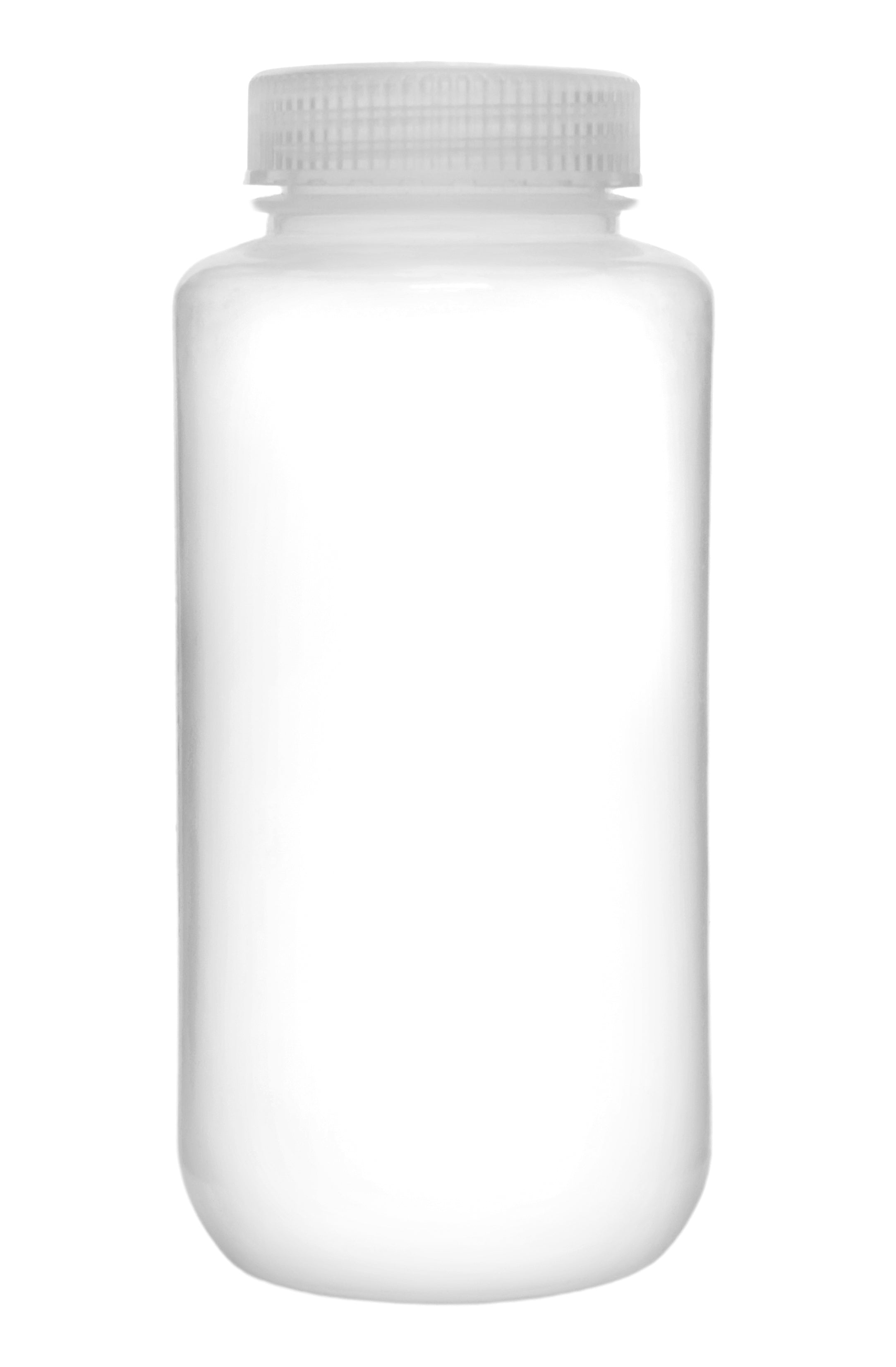 Translucent Wide Mouth Polypropylene Reagent Bottle with Screw Cap