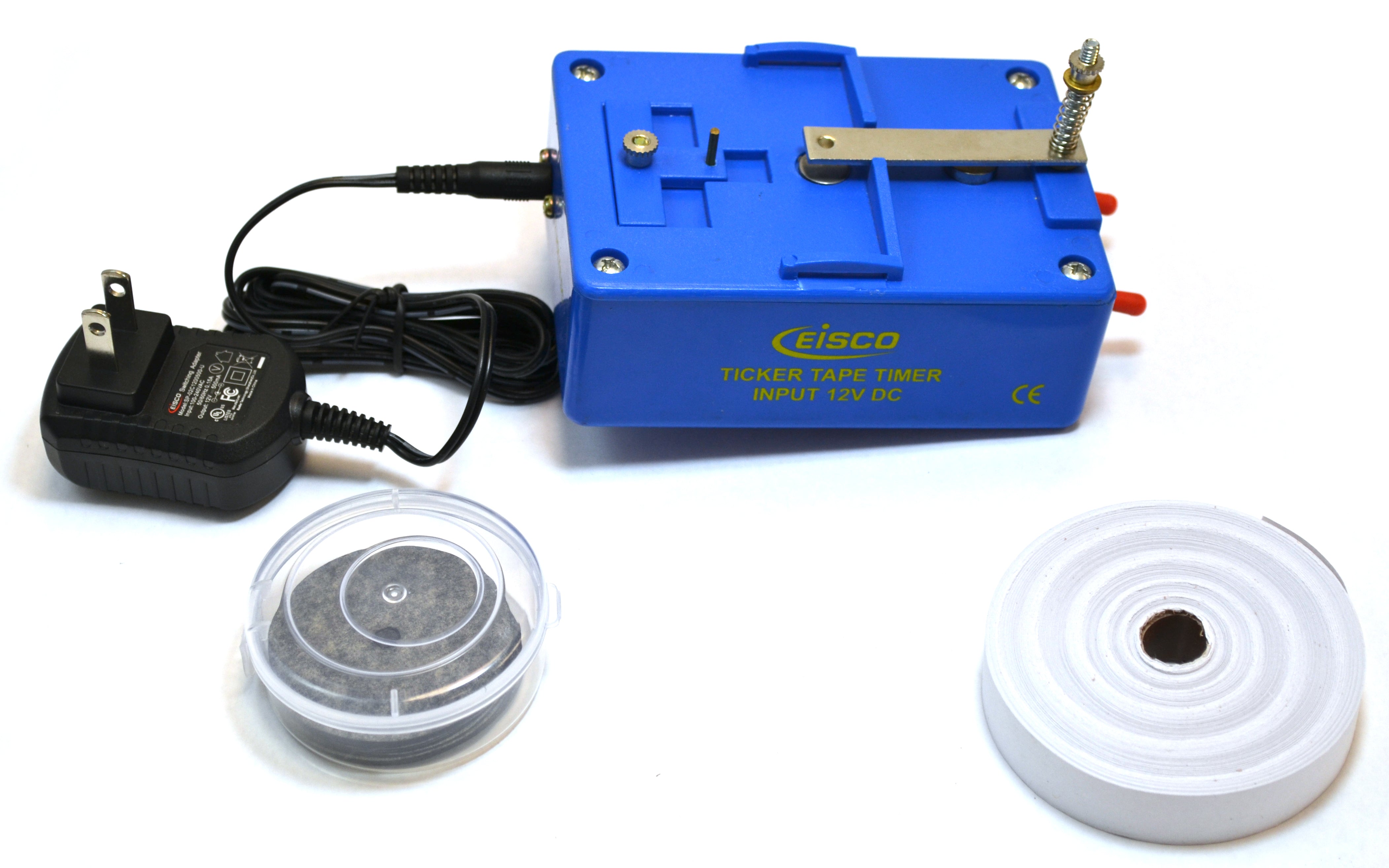 2-Speed Ticker Tape Timer with 12V Power Supply
