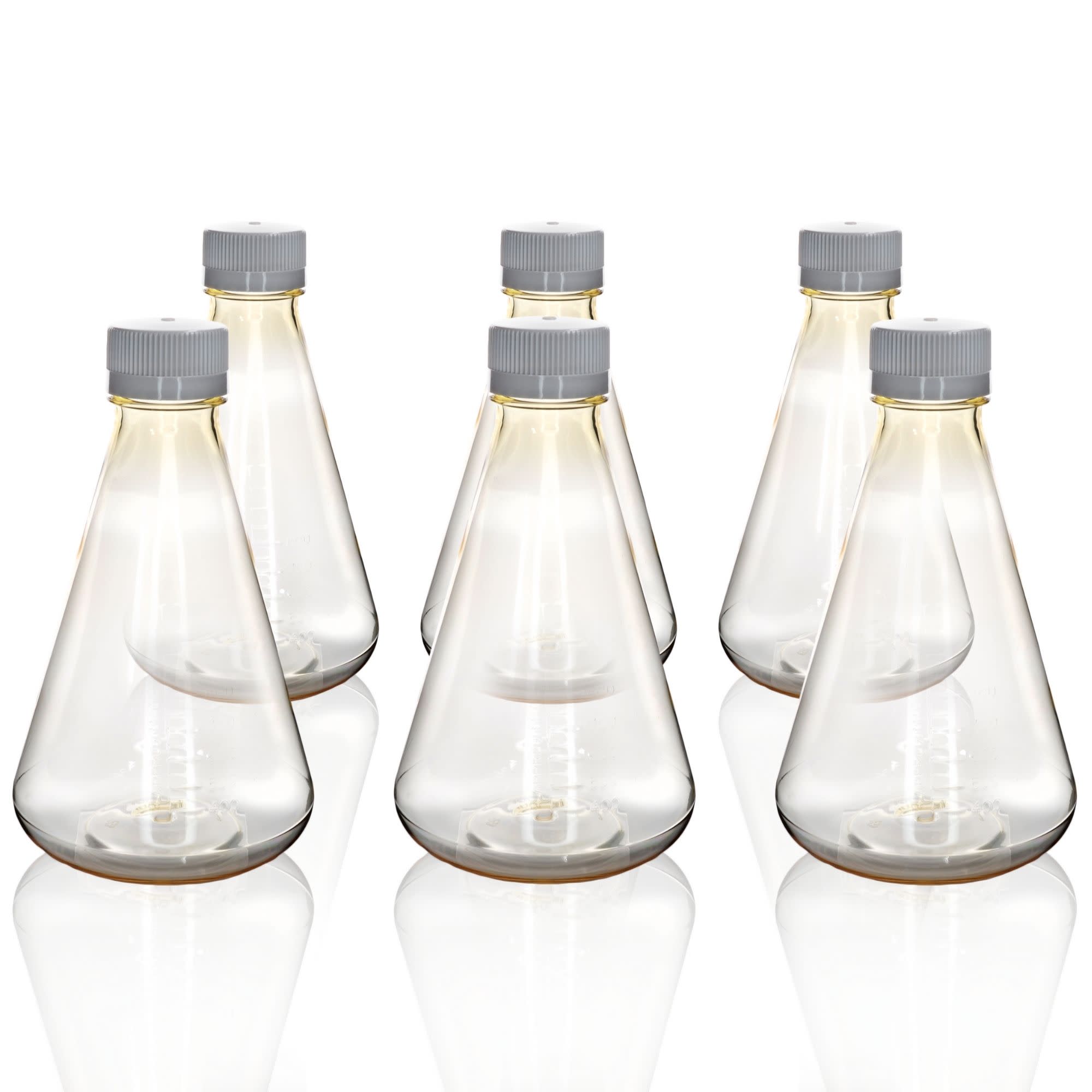 Sterile Flat Bottom Polycarbonate Erlenmeyer Flask, 1L