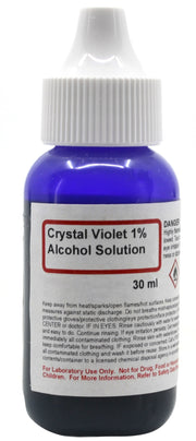 1% Crystal Violet Alcohol Solution, 30mL