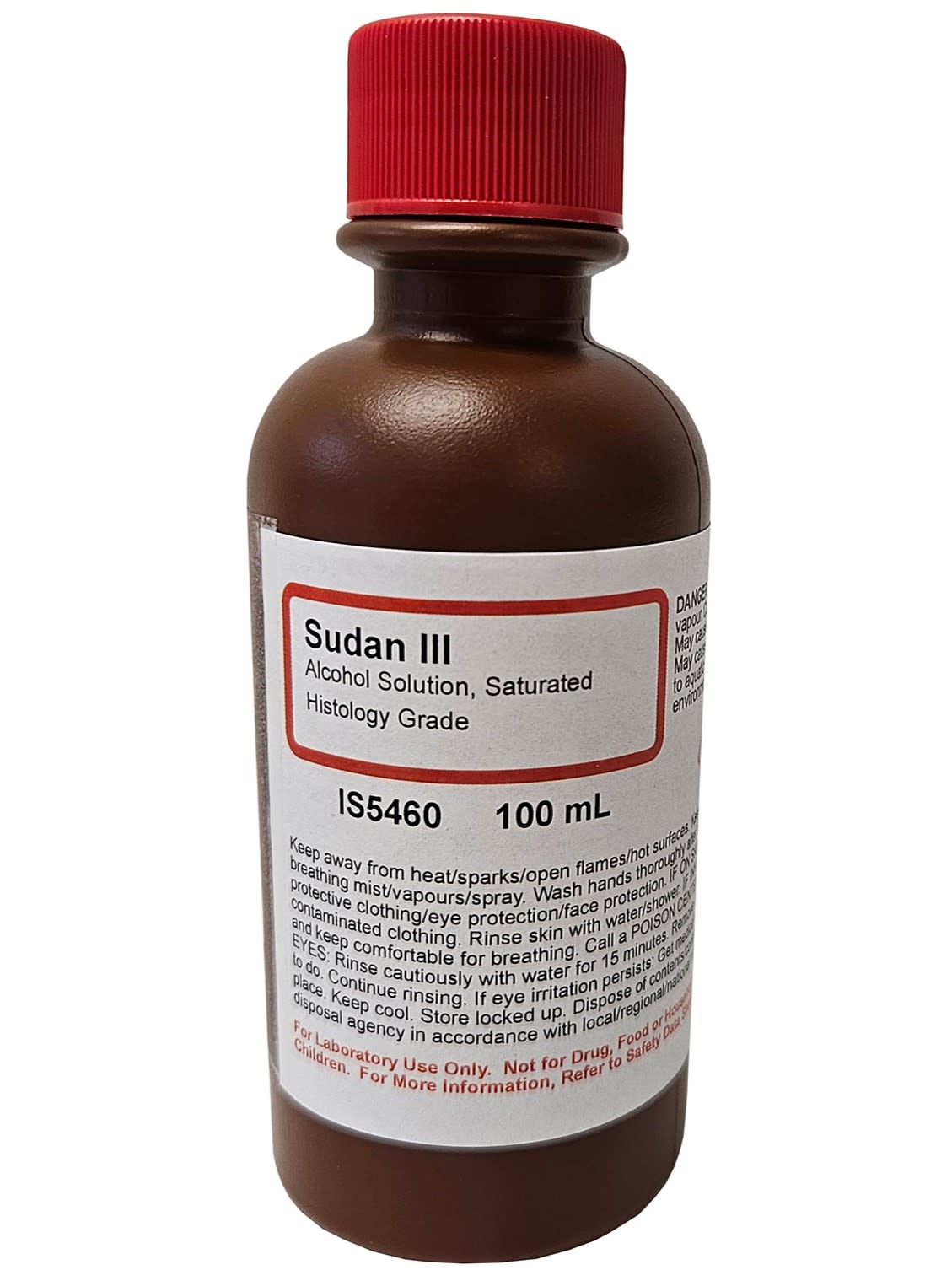 Sudan III, Saturated, 100ml ?Çô Histology Grade for Fat Staining in Histology and Microscopy