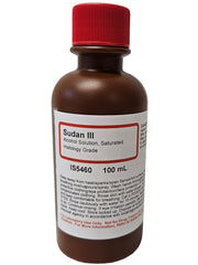 Sudan III, Saturated, 100ml ?Çô Histology Grade for Fat Staining in Histology and Microscopy