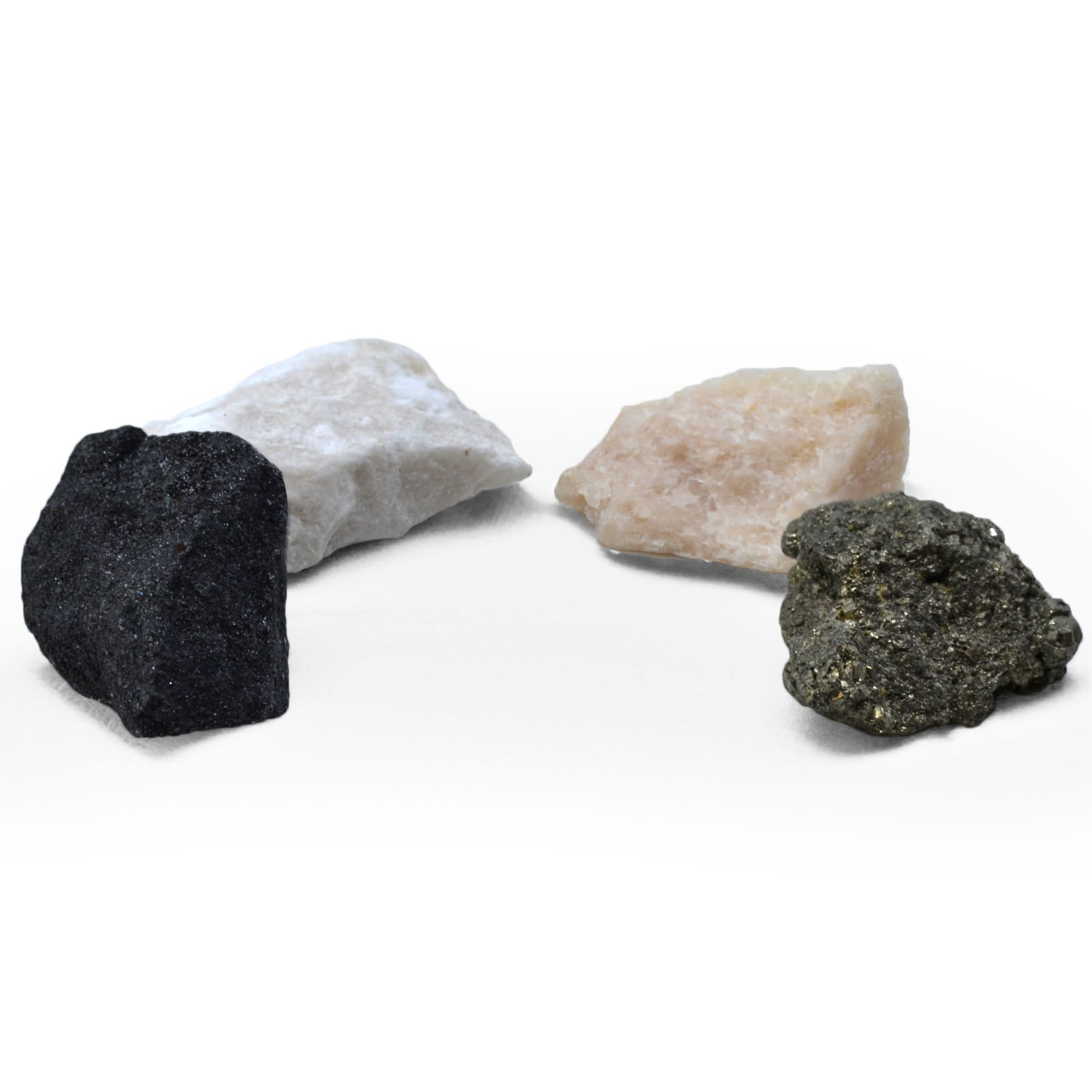 Mineral Identification Kit with 9 Specimens and Testing Tools