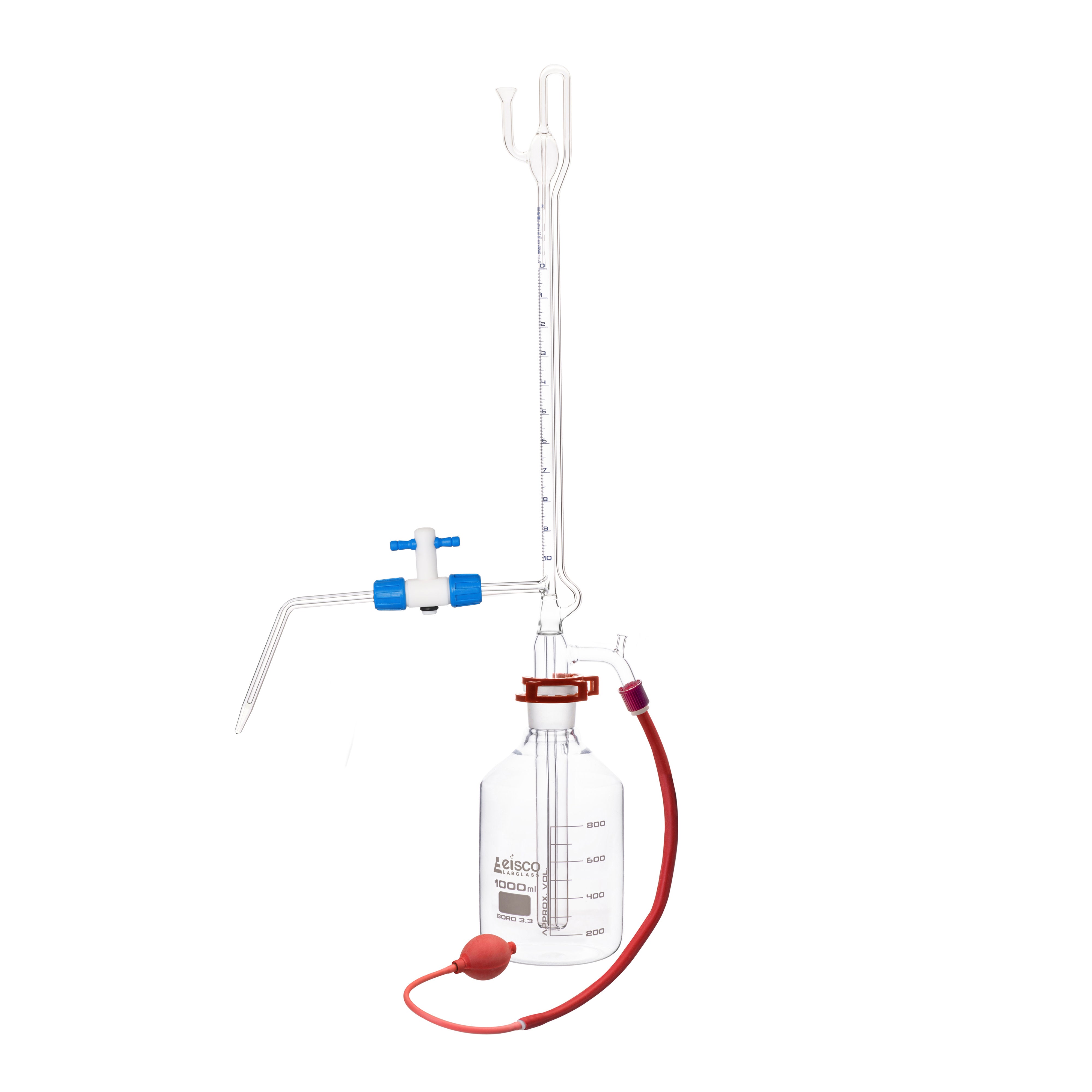 Class B Automatic Zero Borosilicate Glass Burette