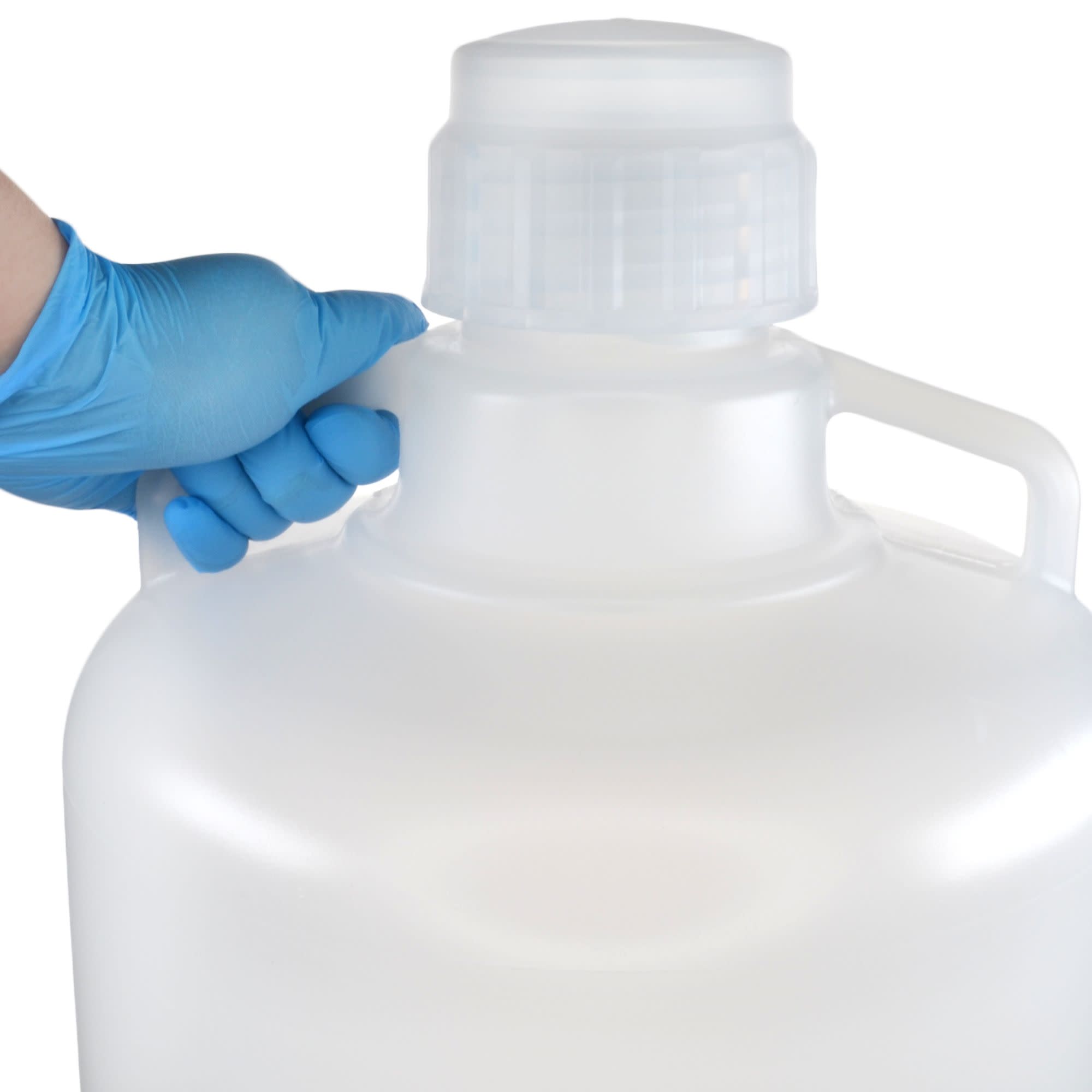 Autoclavable Polypropylene Carboy with Silicone-Lined Cap and Spigot, 20L, 0-135°C