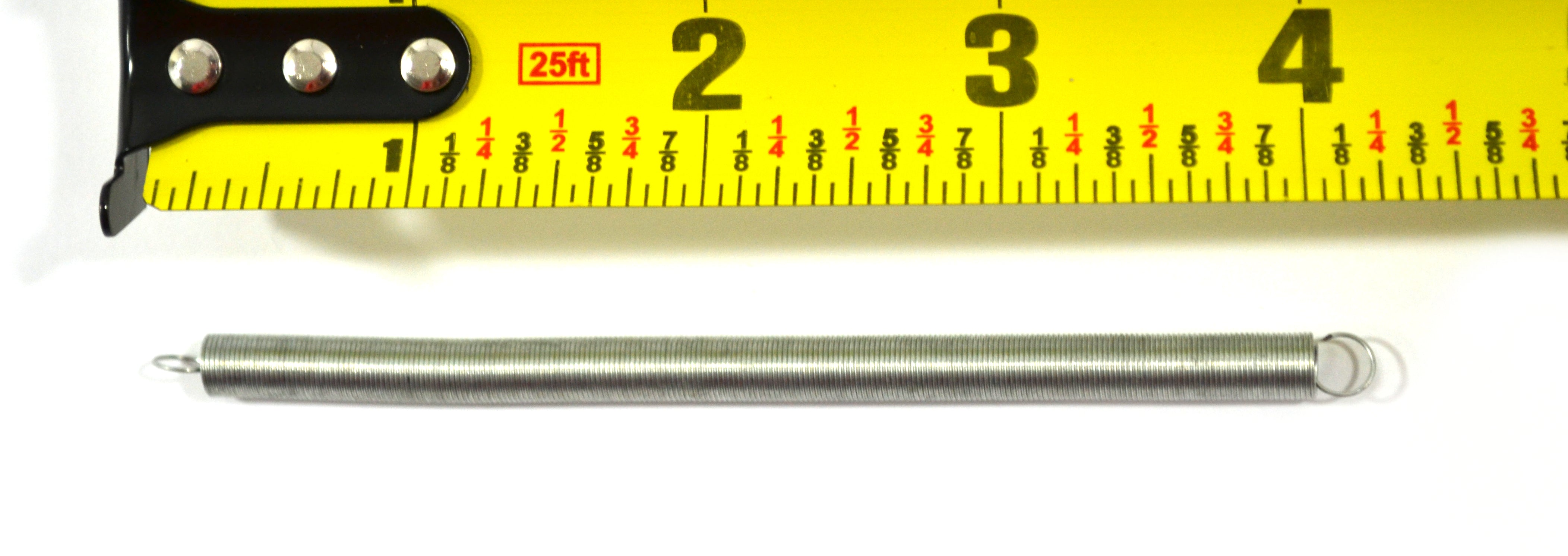 Steel Extension Spring, 4"