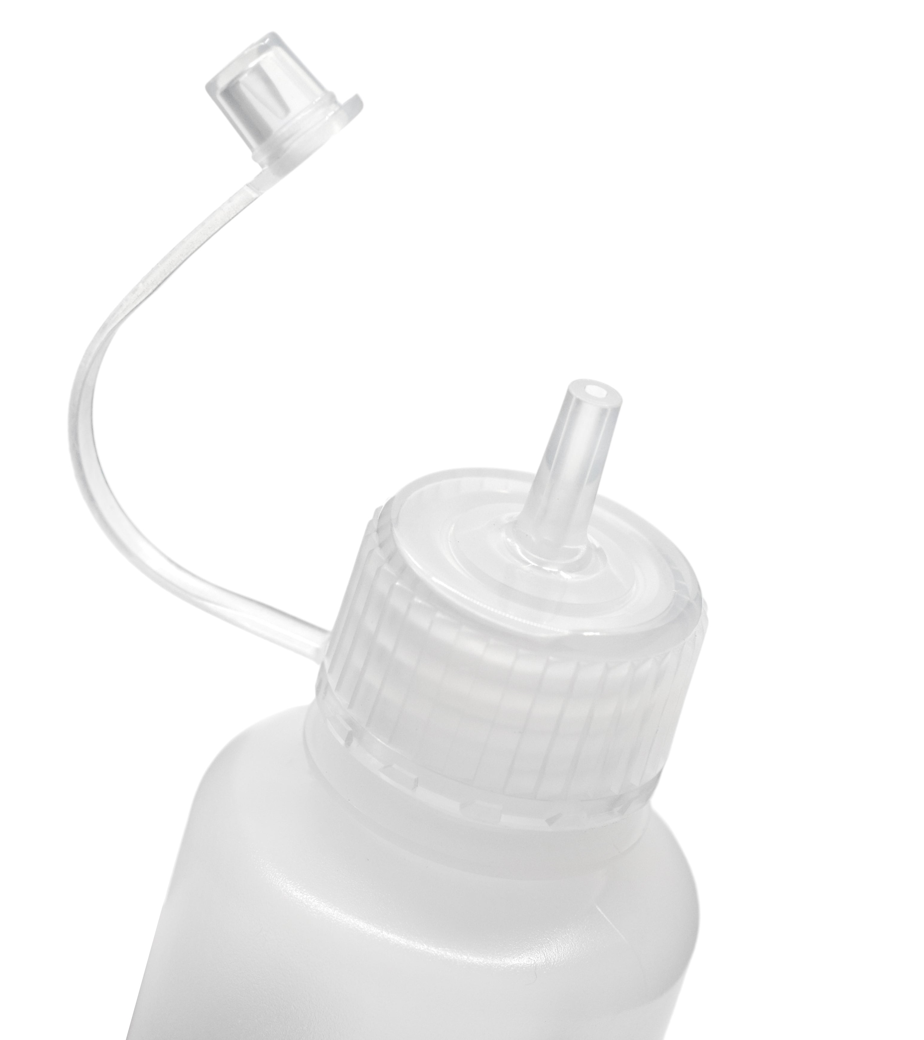 LDPE Dropping Bottle with Screw Cap Dropping Nozzle, 30mL
