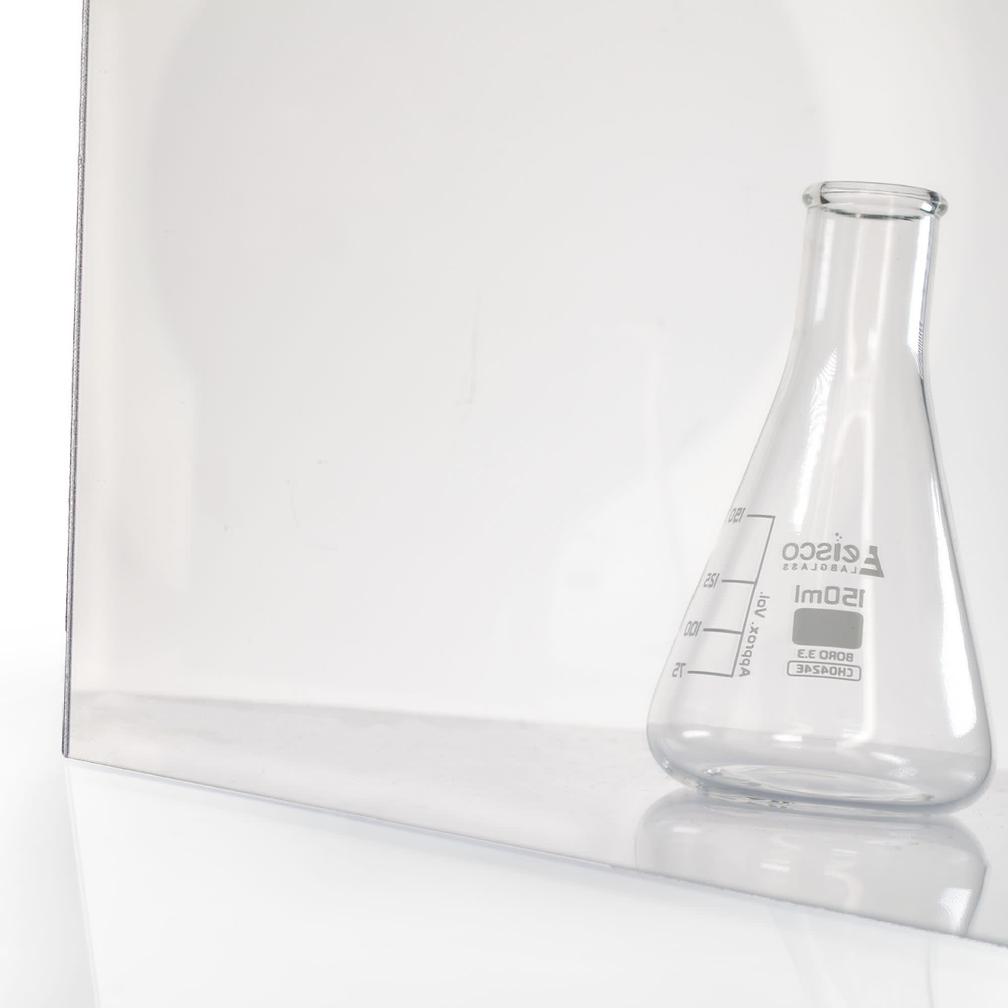 Acrylic Plastic Mirror Sheet for Science Experiments, 150 x 225mm