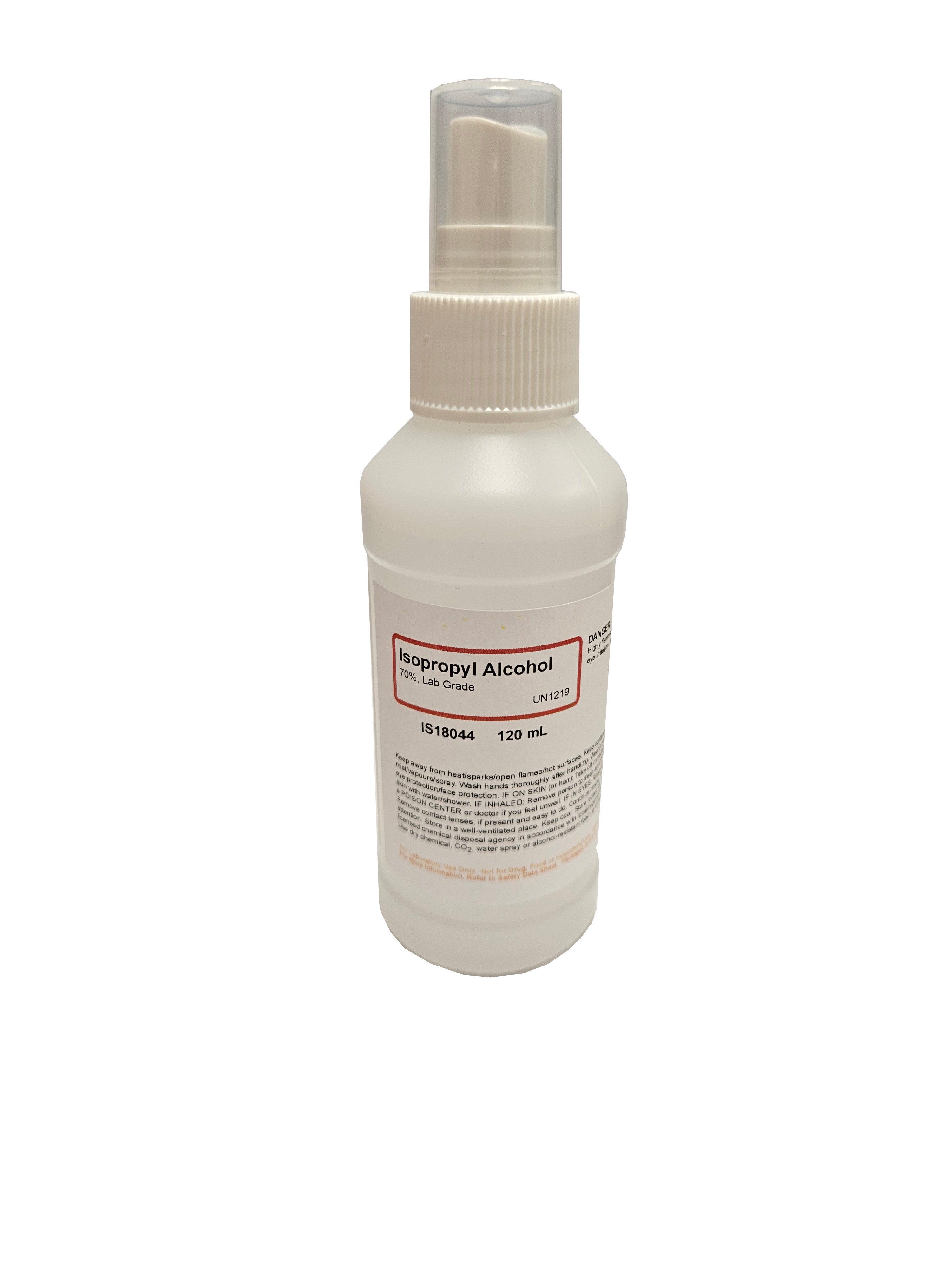 Isopropyl Alcohol 70%, Laboratory Grade