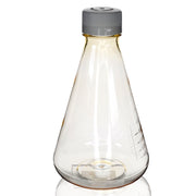 Sterile Vented Flat-Bottom Polycarbonate Erlenmeyer Flask, USP Class VI, 1L
