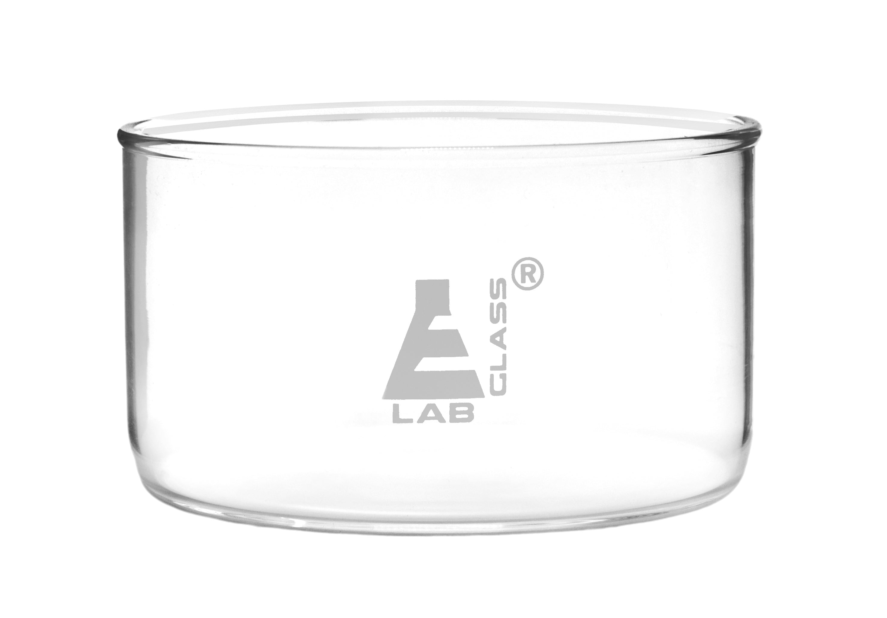 Flat Bottom Borosilicate Glass Crystallizing Dish