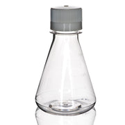 Sterile Non-Vented Flat-Bottom PETG Erlenmeyer Flask, USP Class VI, 250mL