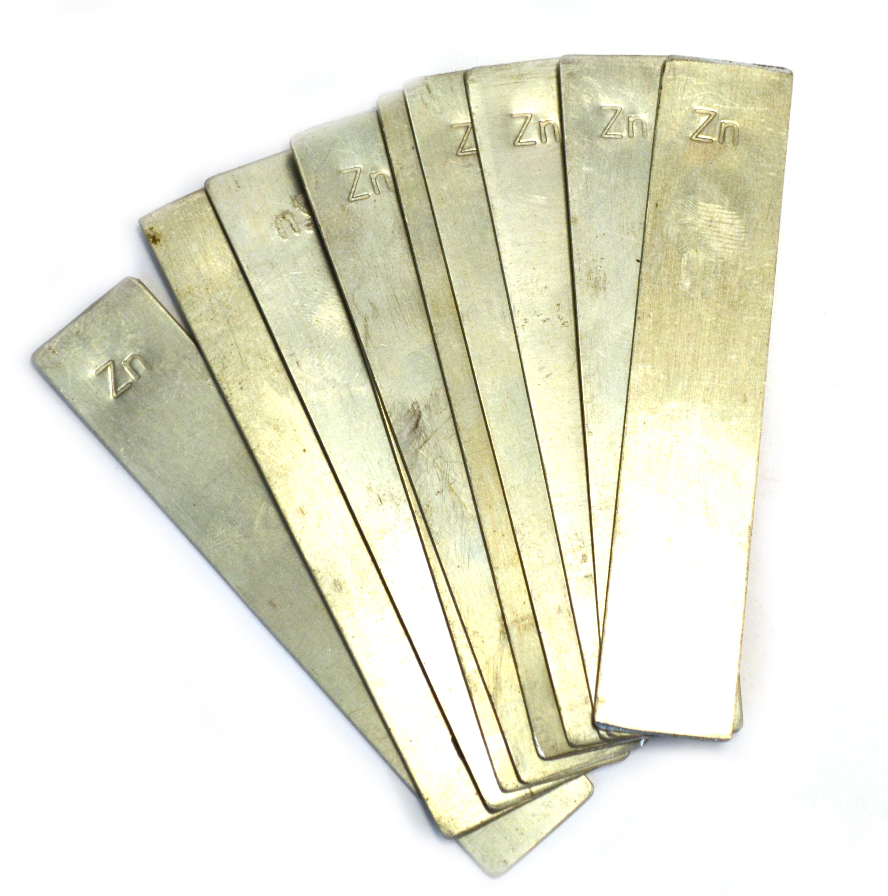 Zinc Electrode Strip, 100 x 19mm