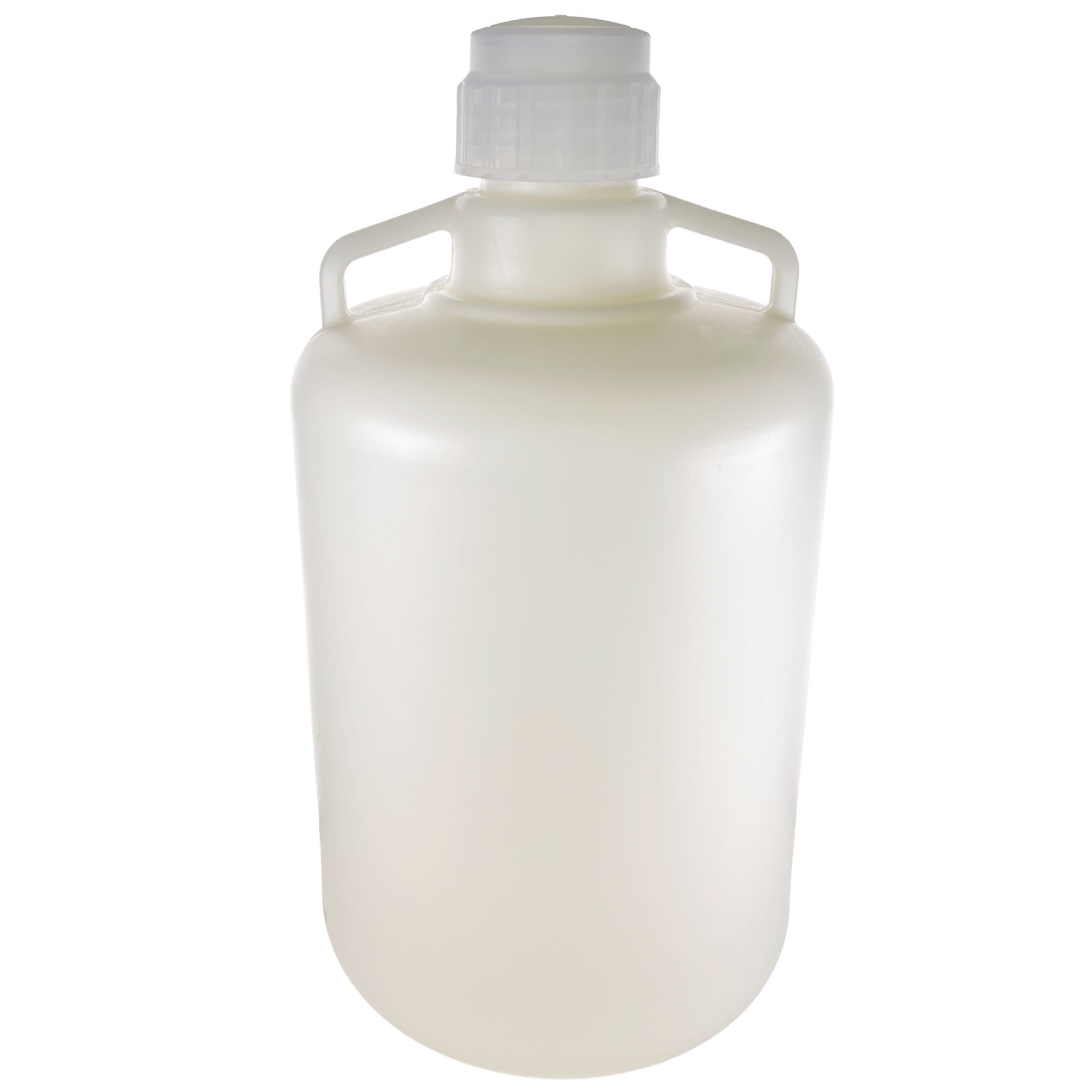 HDPE Carboy with Silicone-Lined PP Cap, 20L, -100 to 120°C