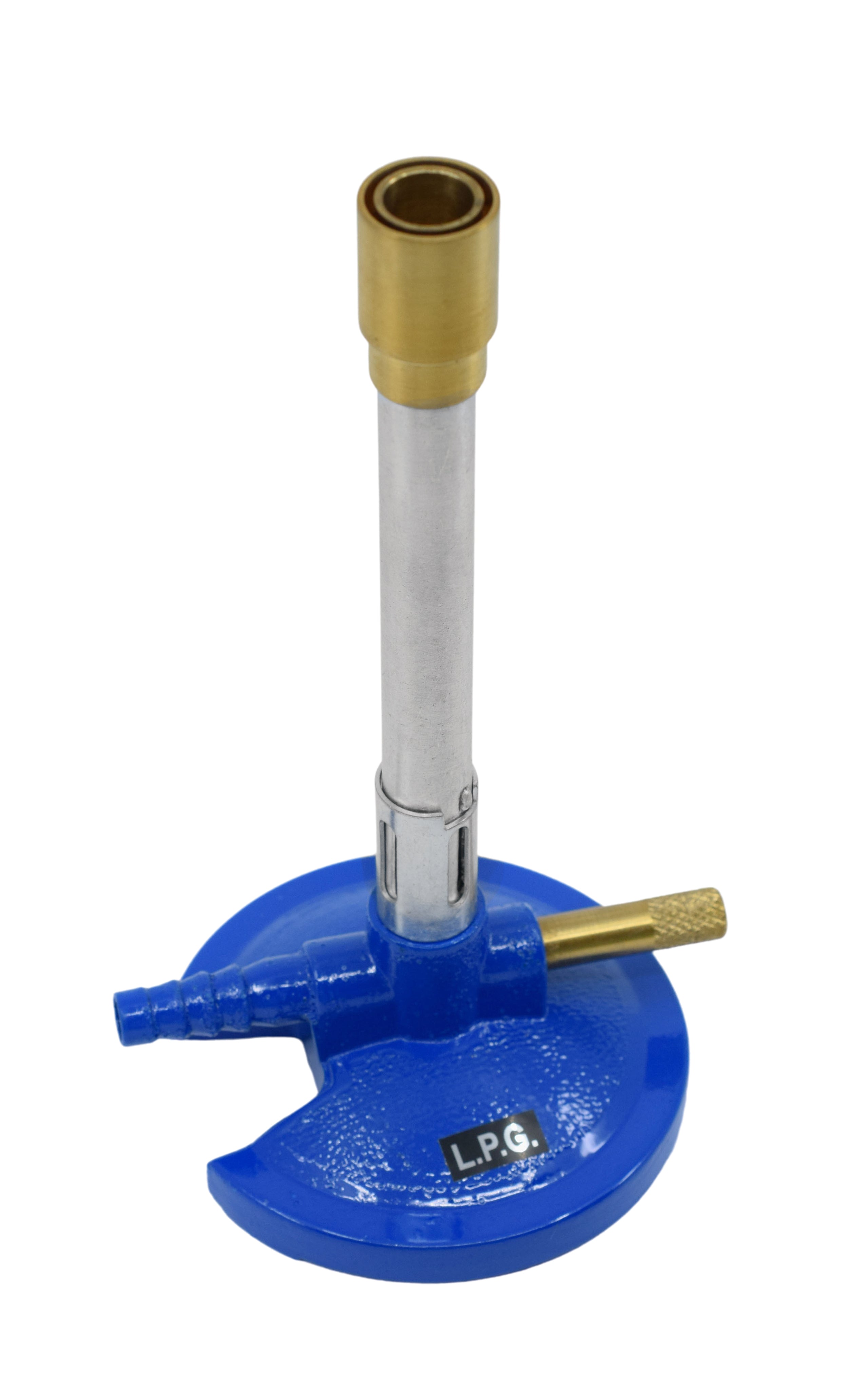 Premium LPG Bunsen Burner with Needle Valve and Flame Stabilizer