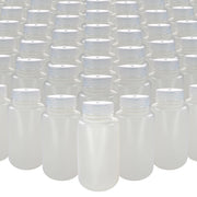 250-Bulk Pack Wide Mouth HDPE Reagent Bottles with PP Caps, 250mL, -100 to 120°C