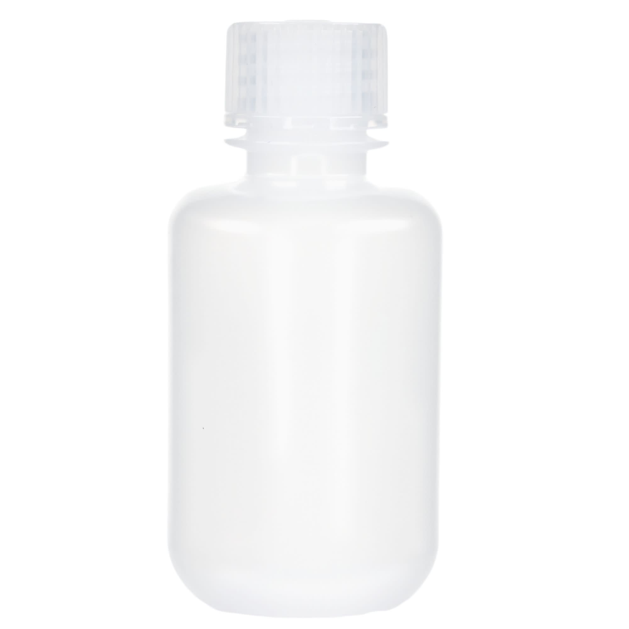 12-Pack Translucent Narrow Mouth LDPE Reagent Bottles with PP Caps, 60mL, -100 to 80°C