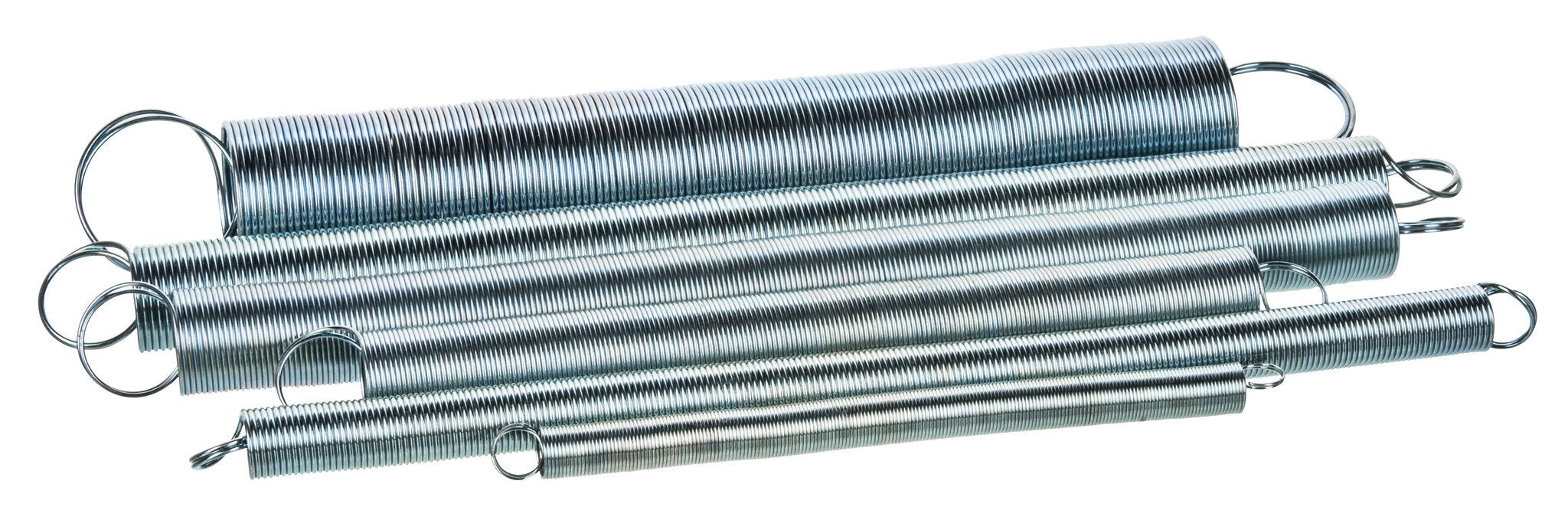 6-Piece Steel Spring Set with Looped Ends