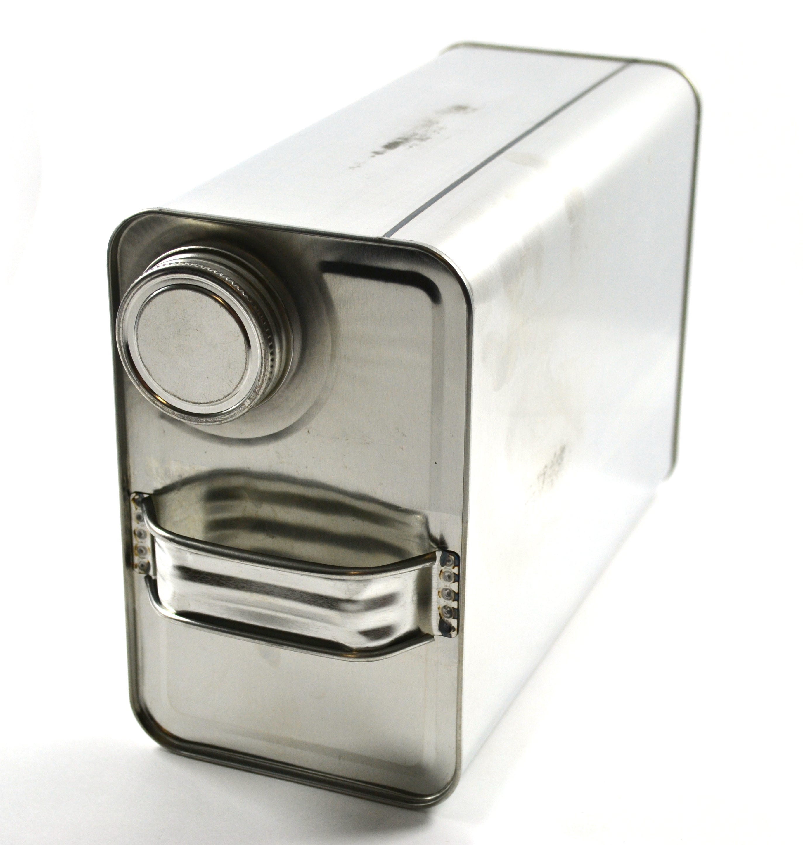 1-Gallon F-Style Reusable Metal Can with Screw Cap