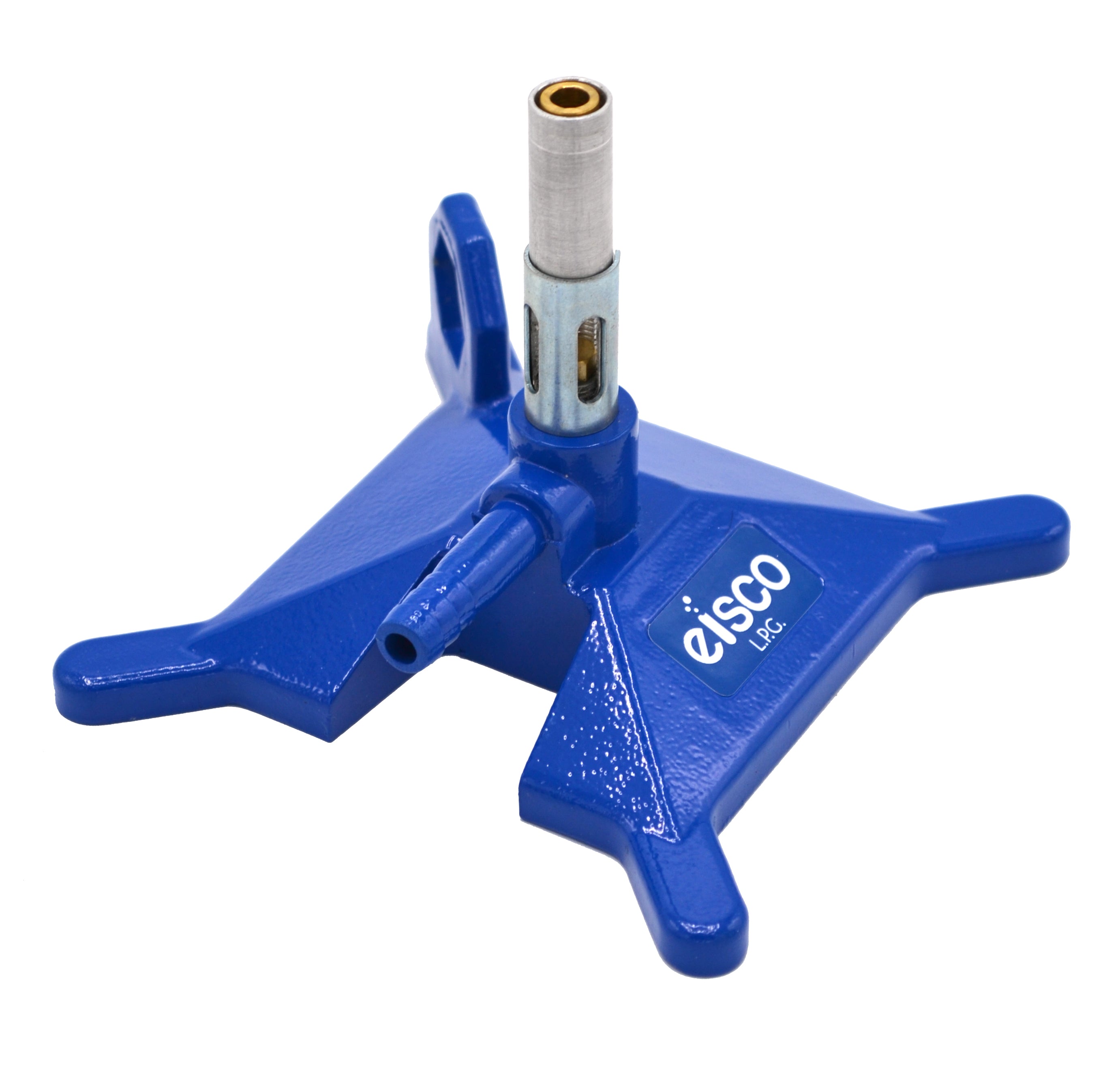 Micro LPG Bunsen Burner with Cast Iron StabiliBase and Flame Stabilizer