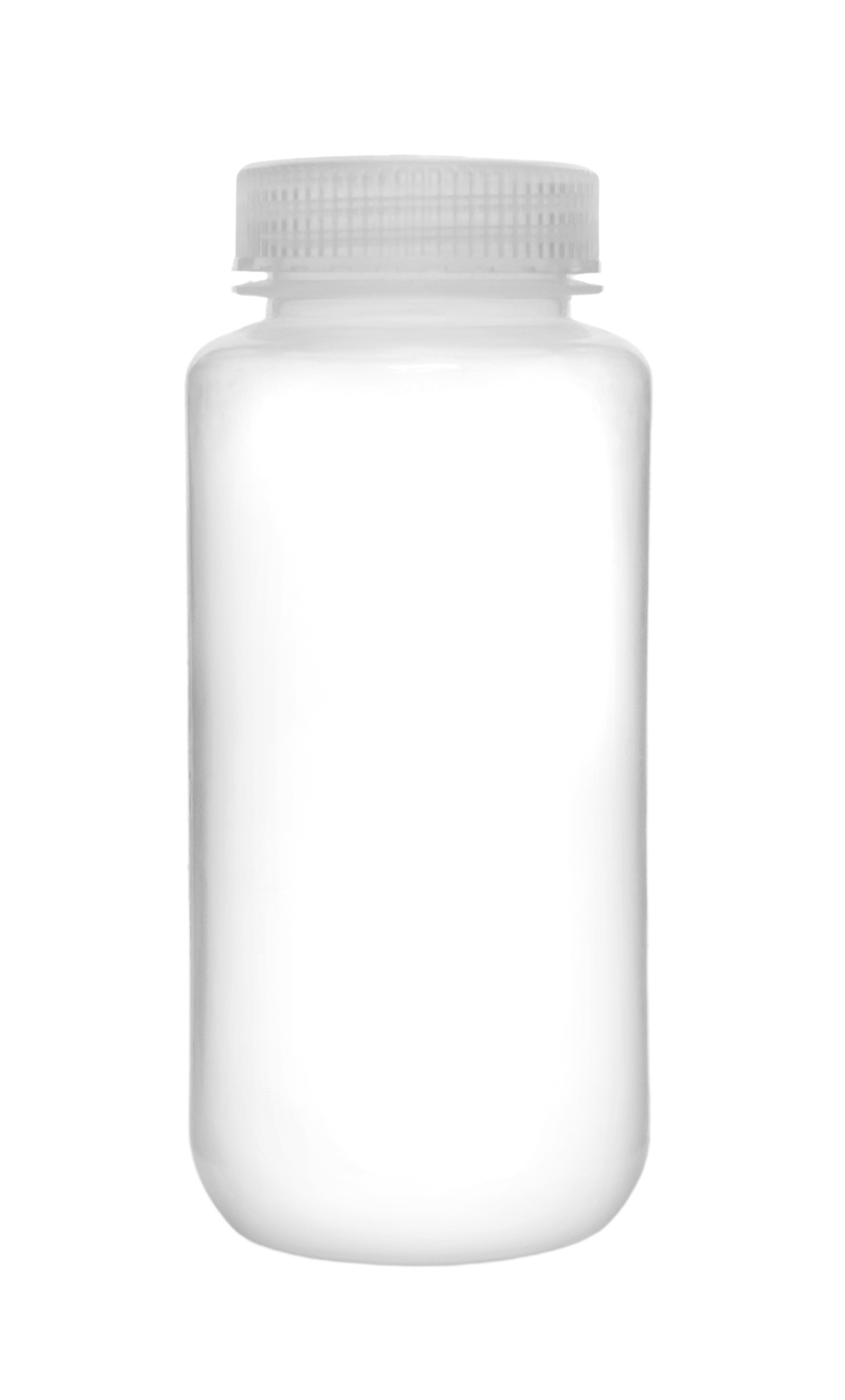 Translucent Wide Mouth Polypropylene Reagent Bottle with Screw Cap