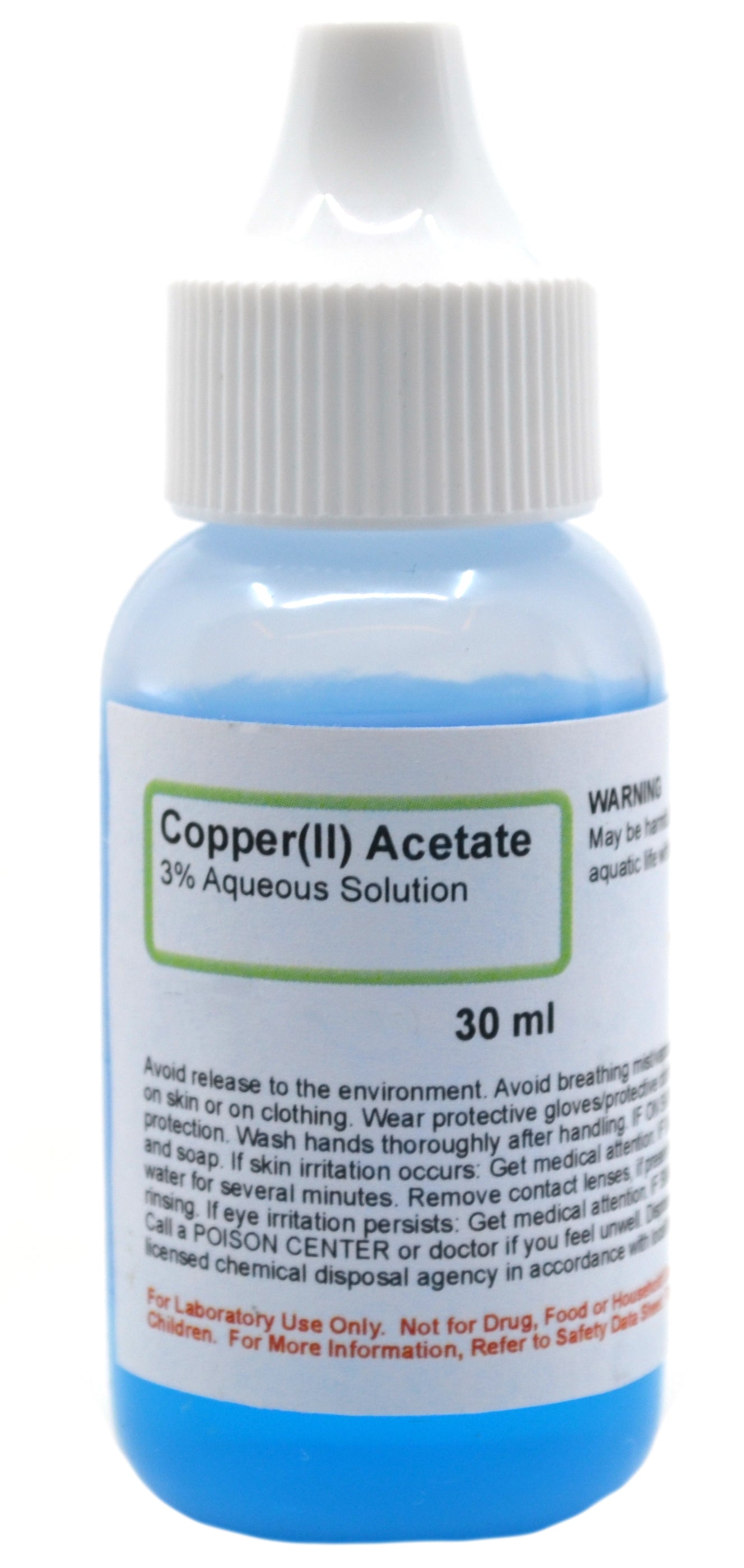 3% Copper (II) Acetate Aqueous Solution, 30mL
