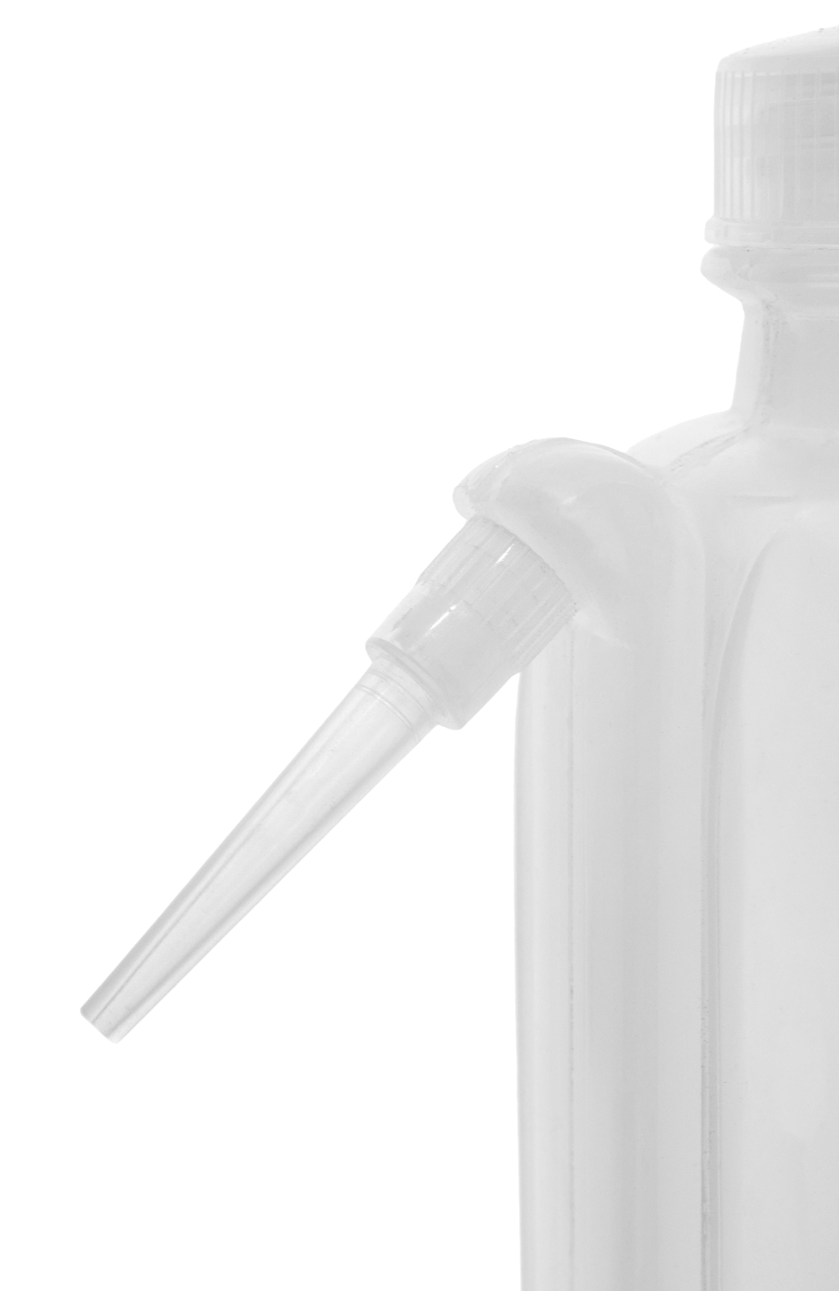 LDPE Wash Bottle with Rigid Down Spout, 500mL