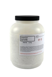 Laboratory Grade Potassium Hydroxide Flake, 2.5kg