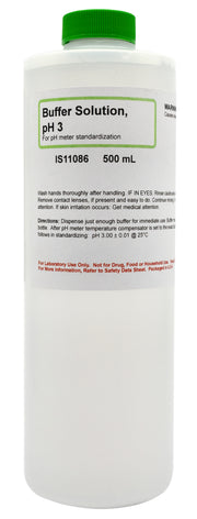 pH 3.00 Standard Buffer Solution