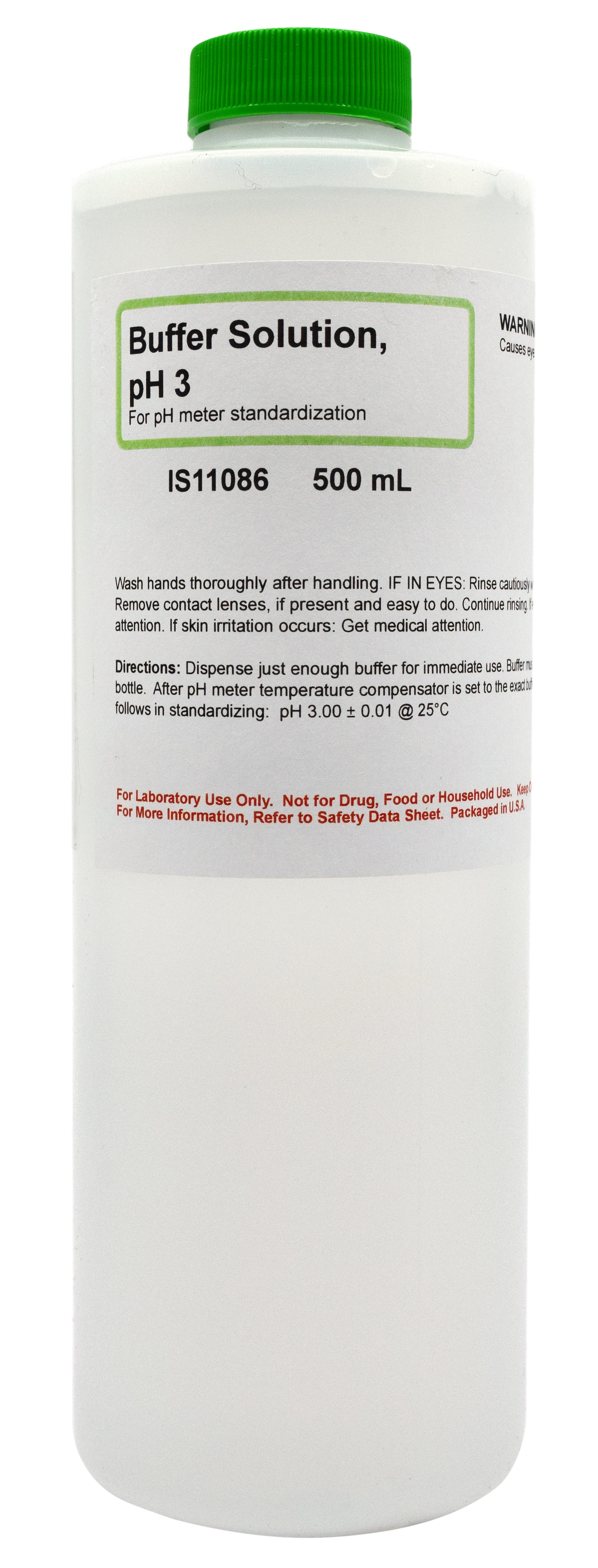 pH 3.00 Standard Buffer Solution