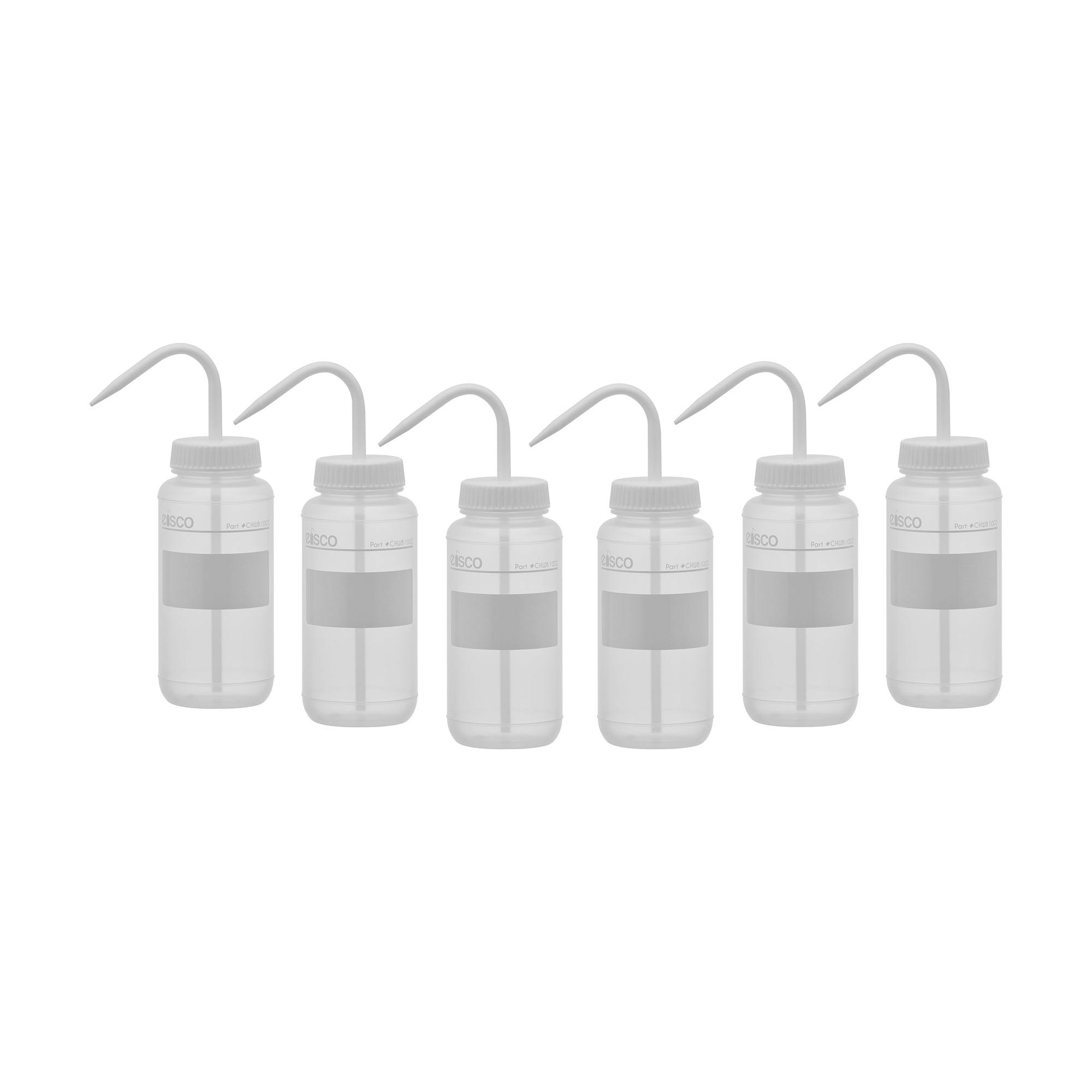 Chemical Wash Bottle, LDPE, Wide Mouth, Unlabeled, 500mL