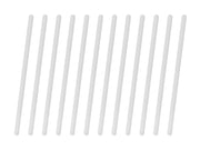 5.9" Polypropylene Stirring Rods with Rounded Ends, 6mm, 12-Pack