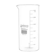 Beaker, 3000ml - Tall Form - Graduated - Borosilicate Glass